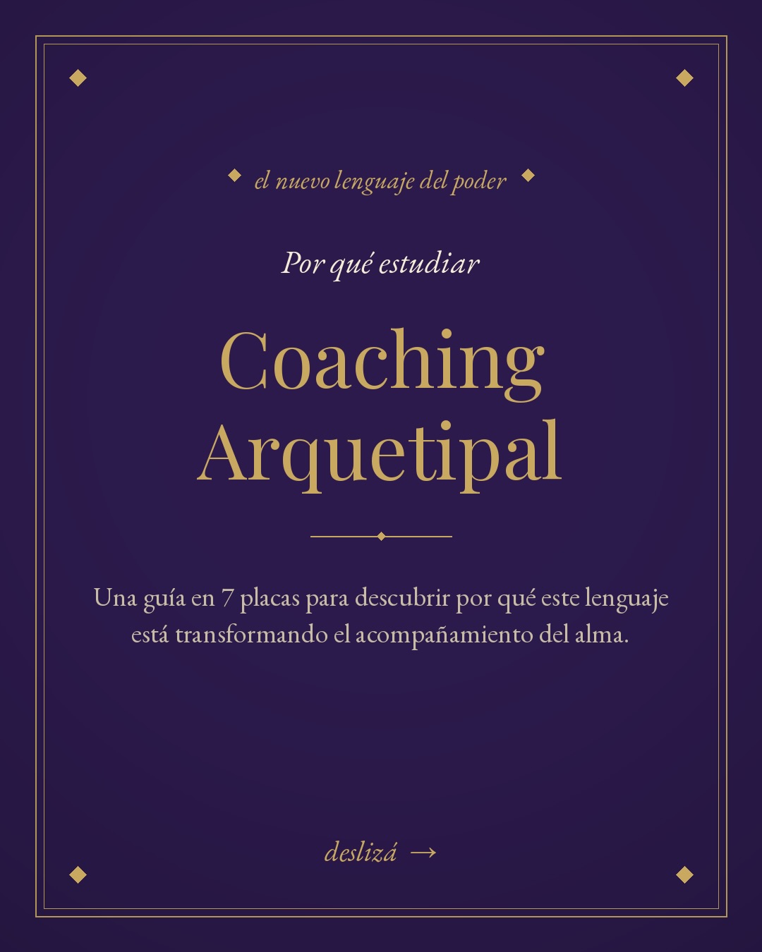 Fernando Pisauri Coaching Holistico Facebook ad: Hay un lenguaje antiguo dentro tuyo.