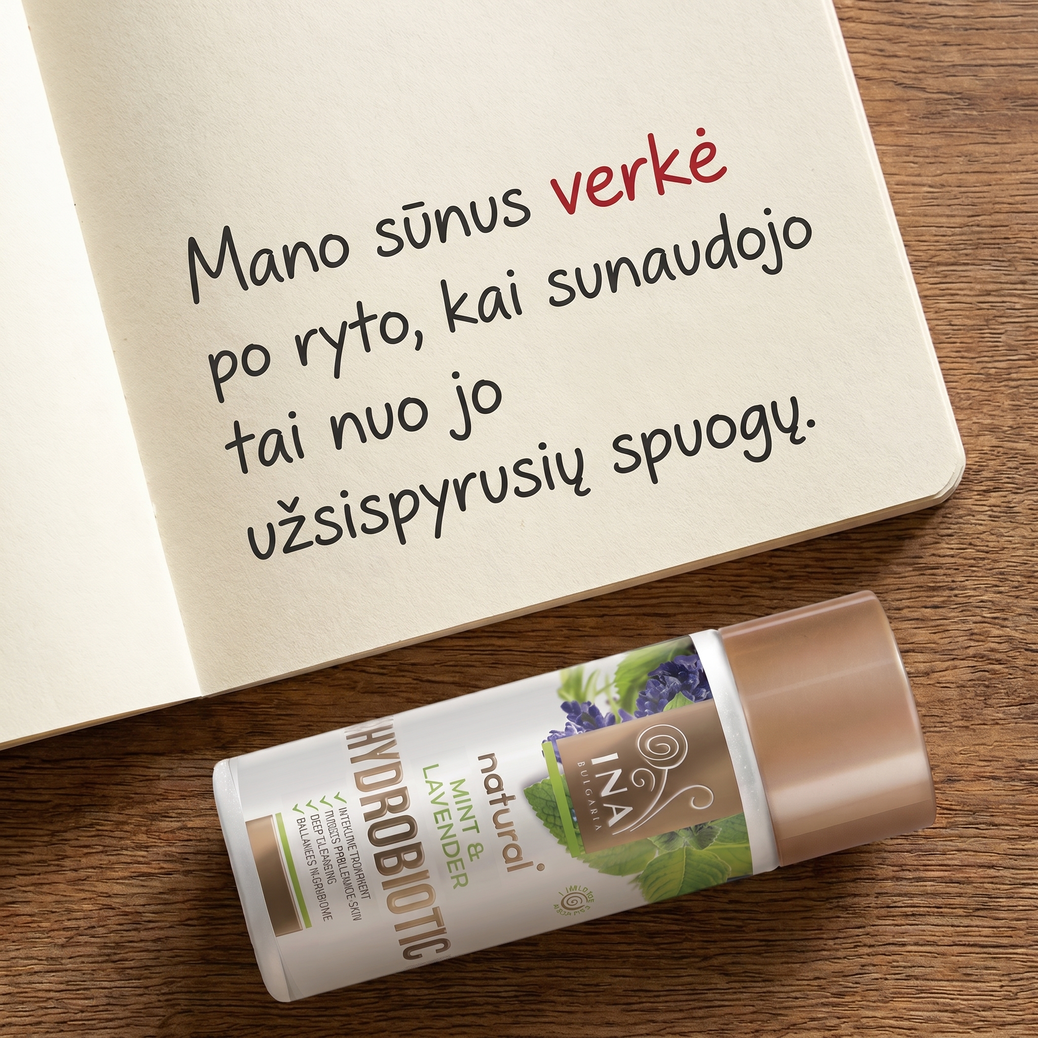 InaEssentials.lt - Organinė Kosmetika Facebook ad