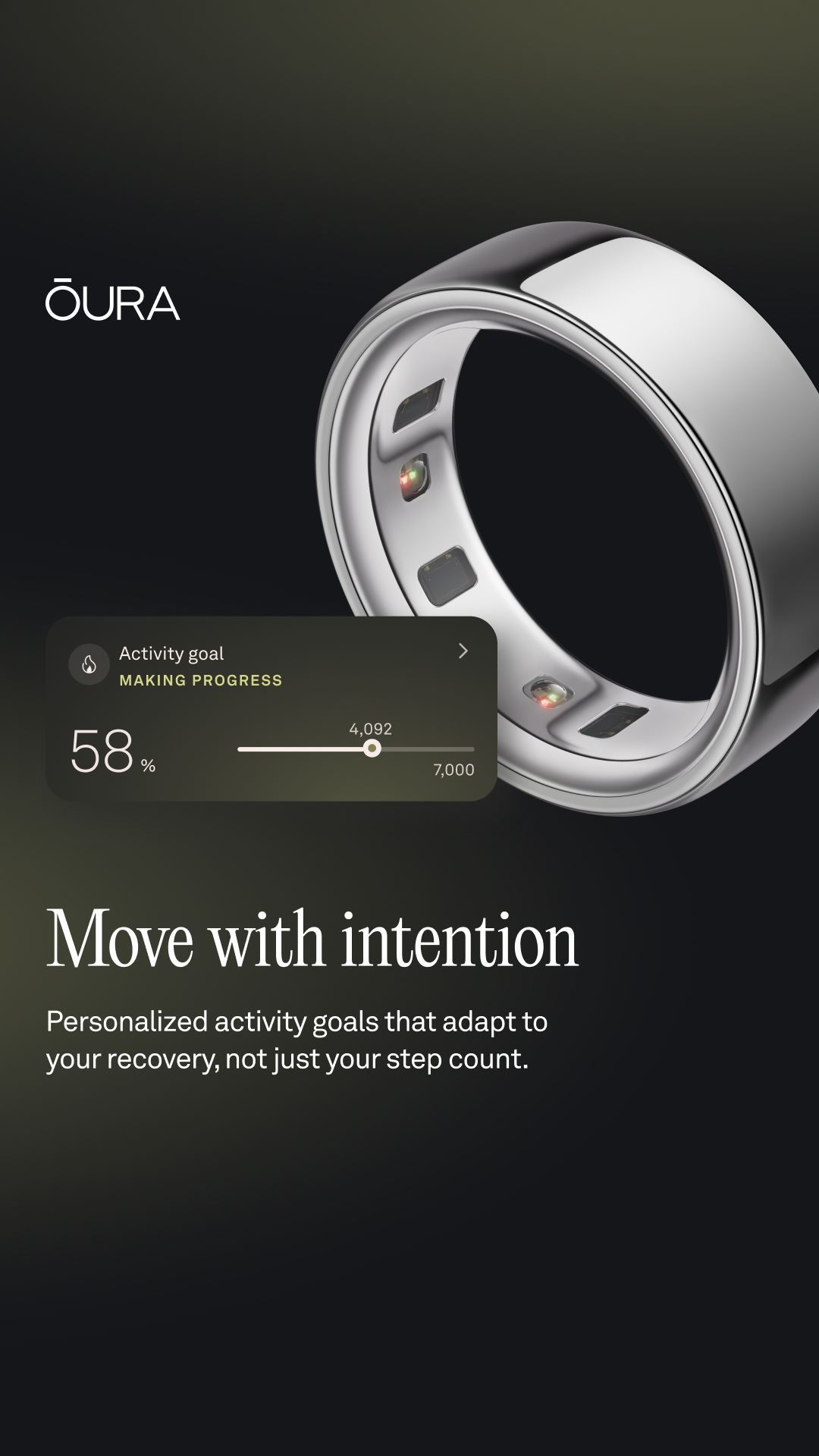 ŌURA Facebook ad