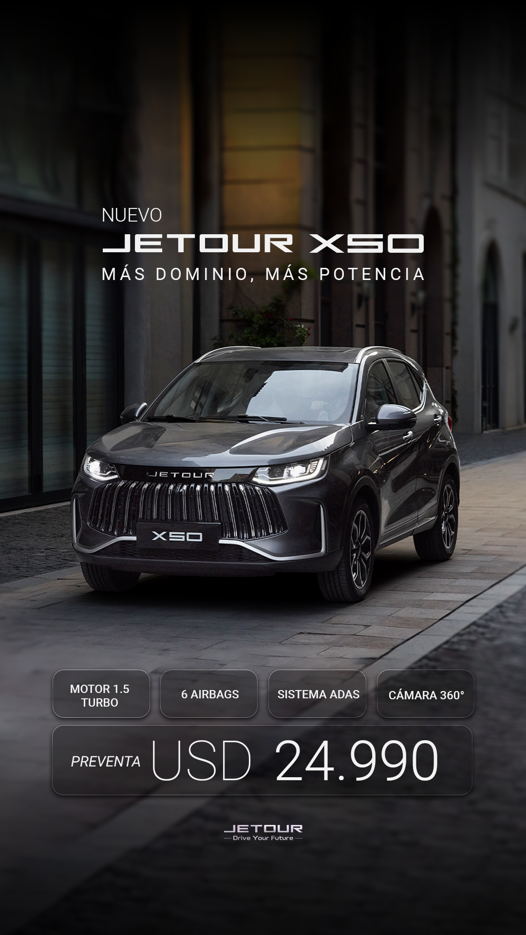 Jetour Uruguay Facebook ad