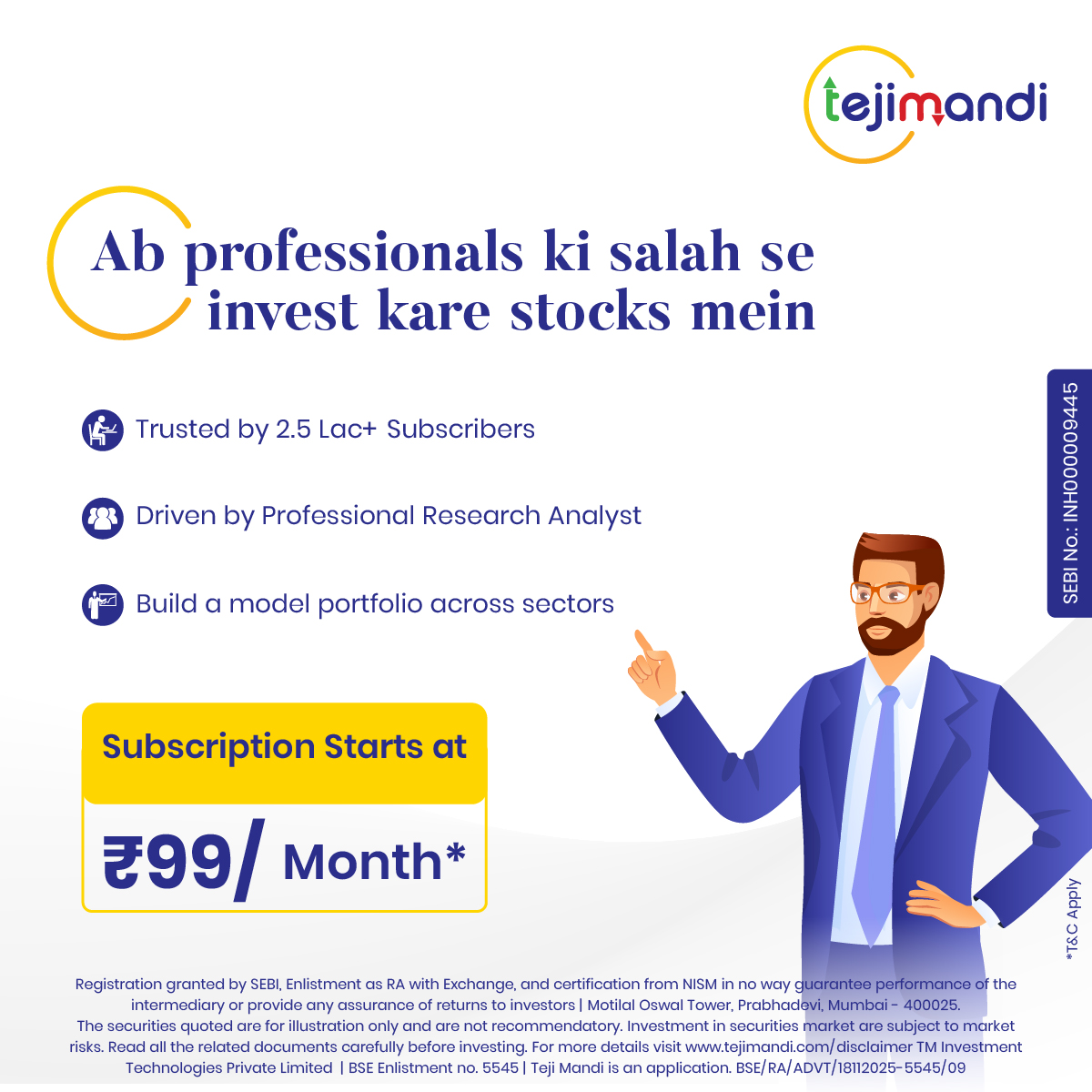Teji Mandi Facebook ad
