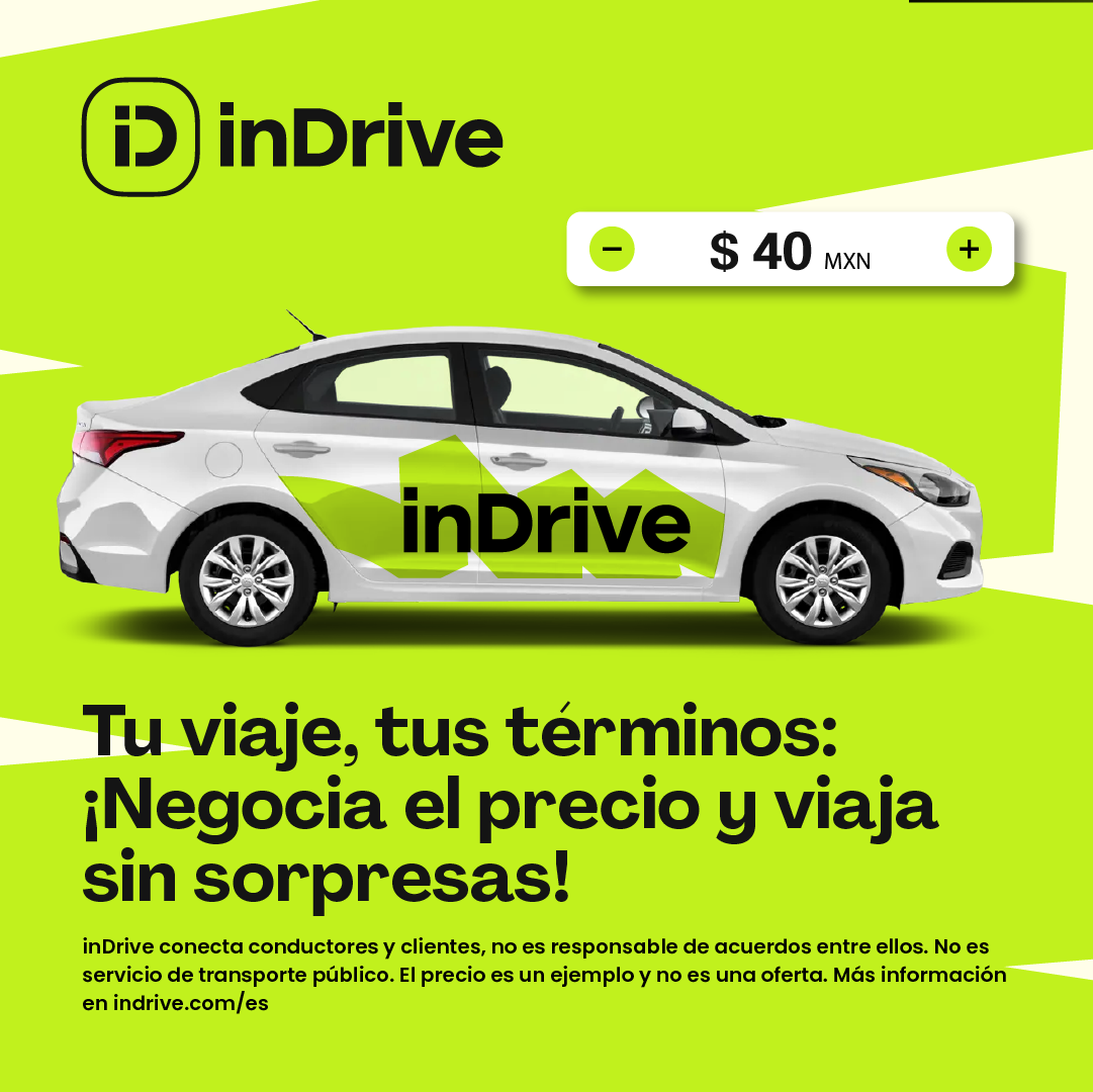 inDrive Facebook ad: Resuélvelo a tu precio