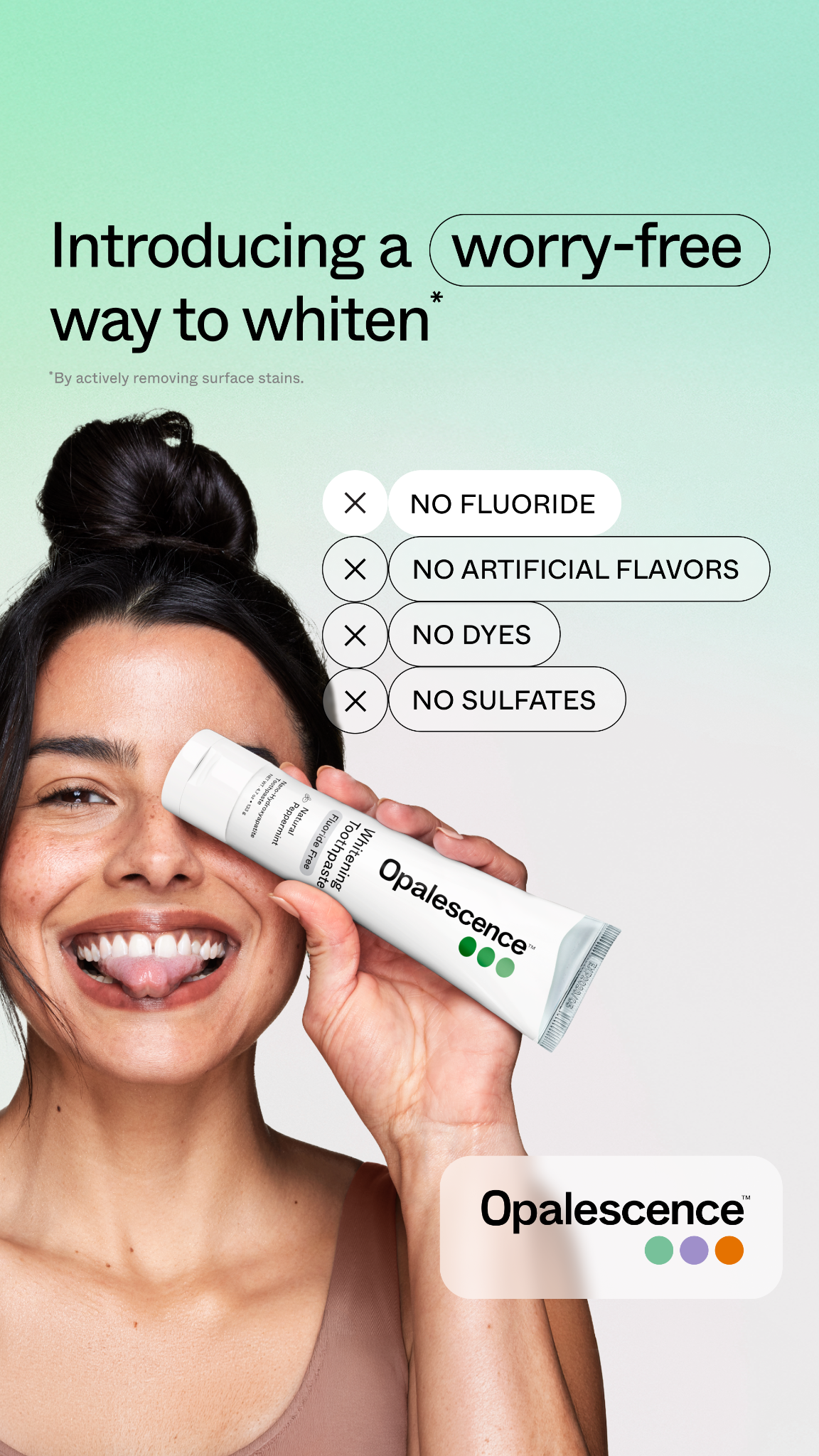 Opalescence Facebook ad
