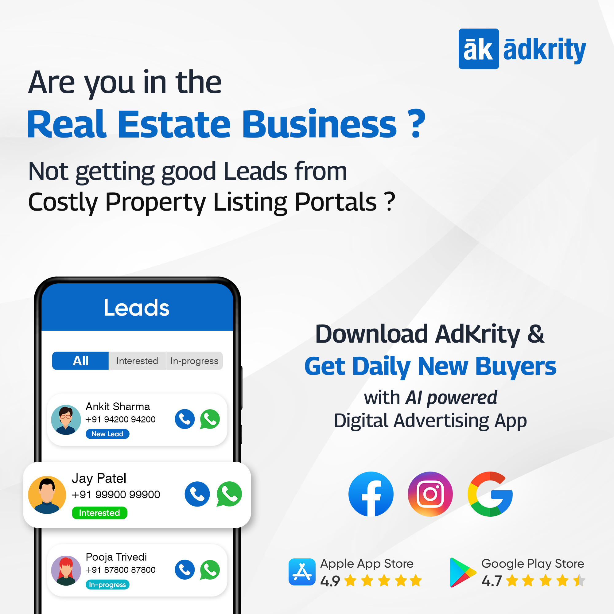 AdKrity Facebook ad