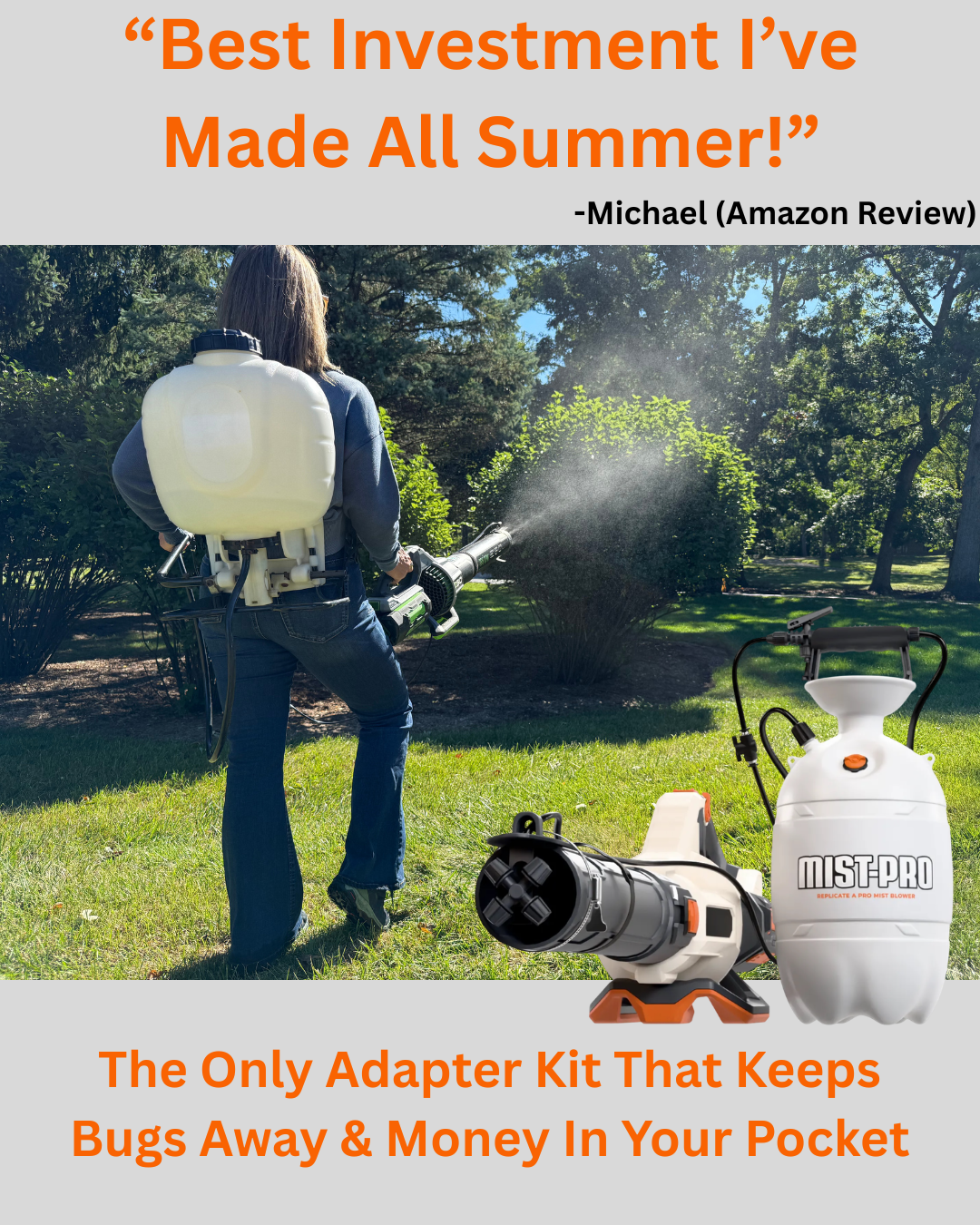 Mist-Pro, formerly Mosquito Sniper System Facebook ad