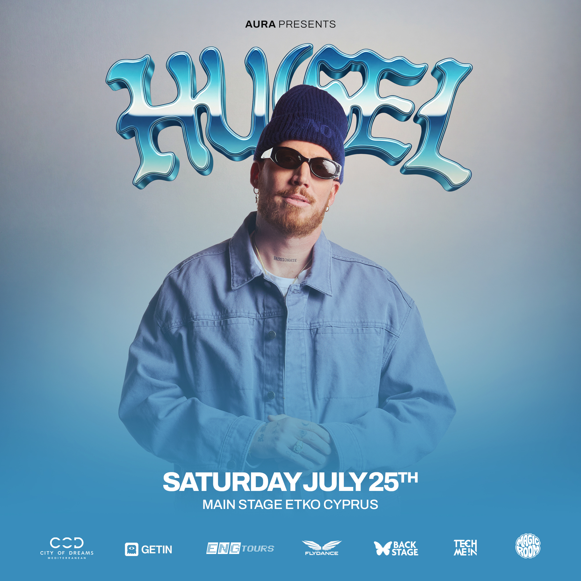 HUGEL Facebook ad: Tickets Selling Fast, Secure Yours