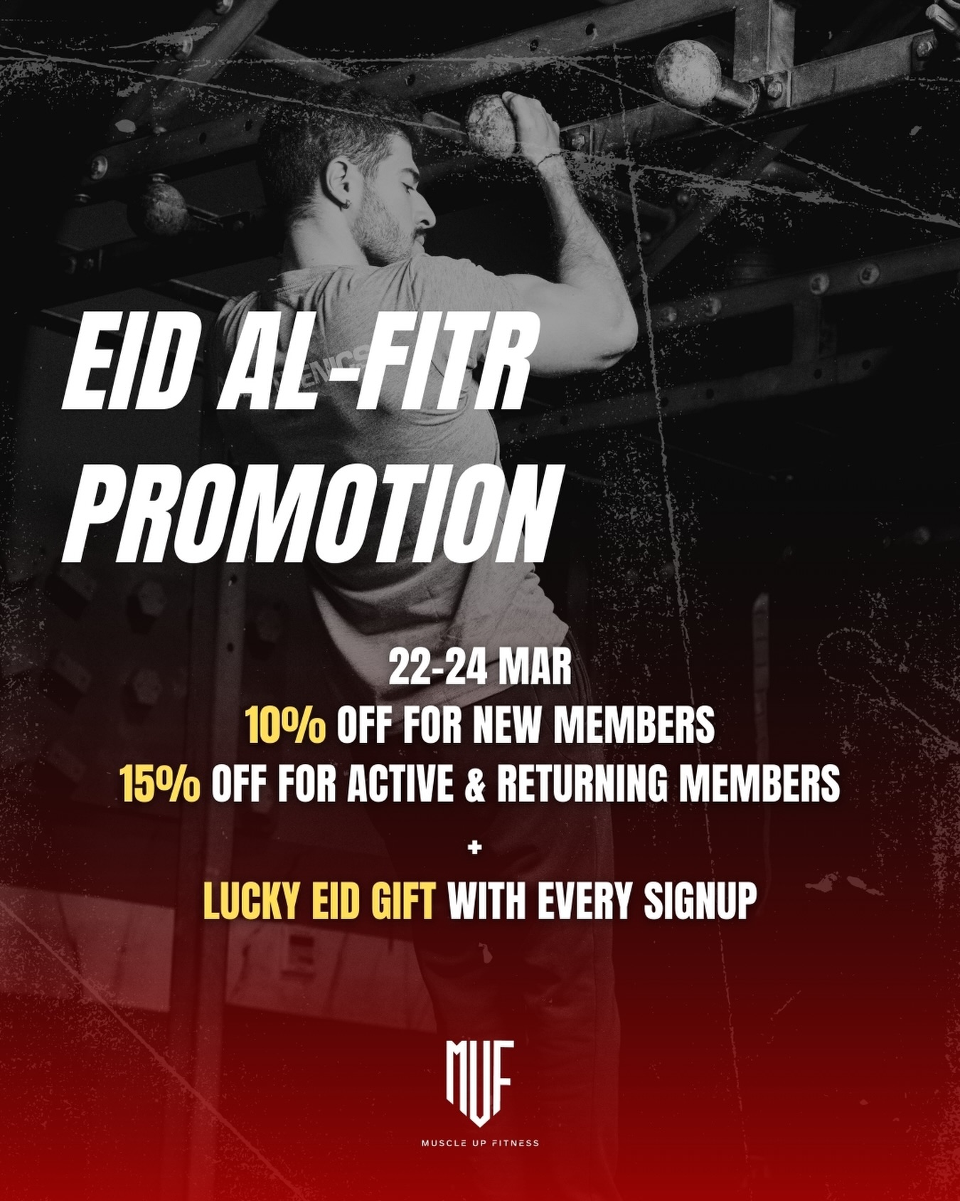 Muscle Up Fitness Facebook ad
