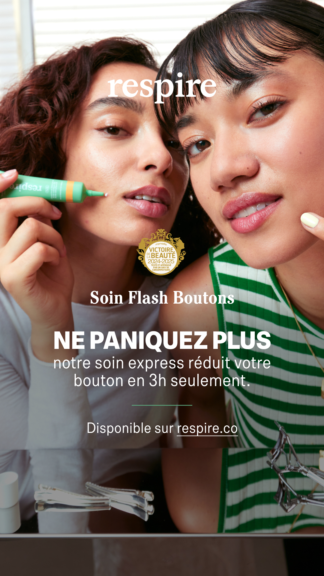 Respire Facebook ad