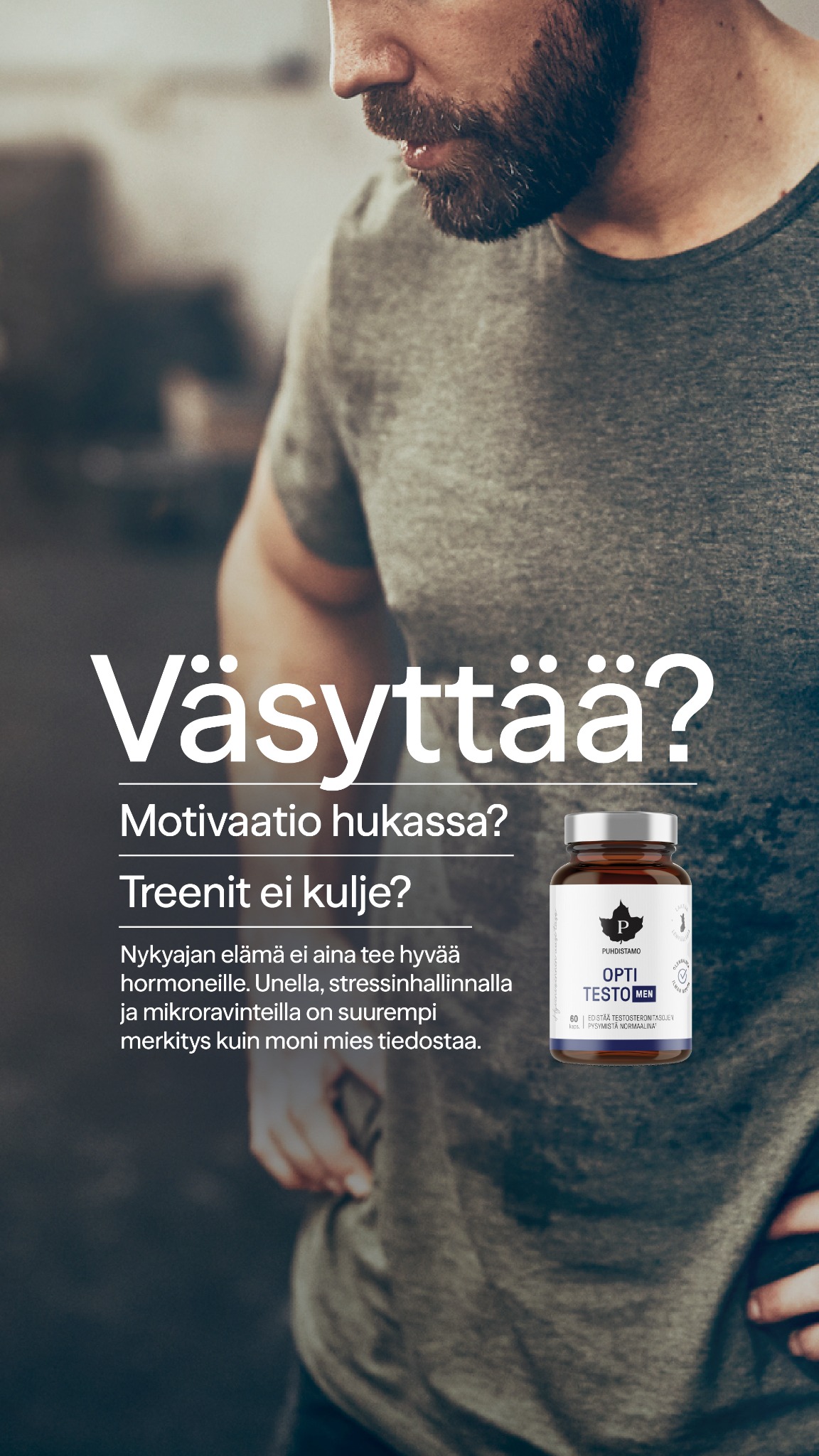 Puhdistamo Facebook ad from Feb 12, 2026