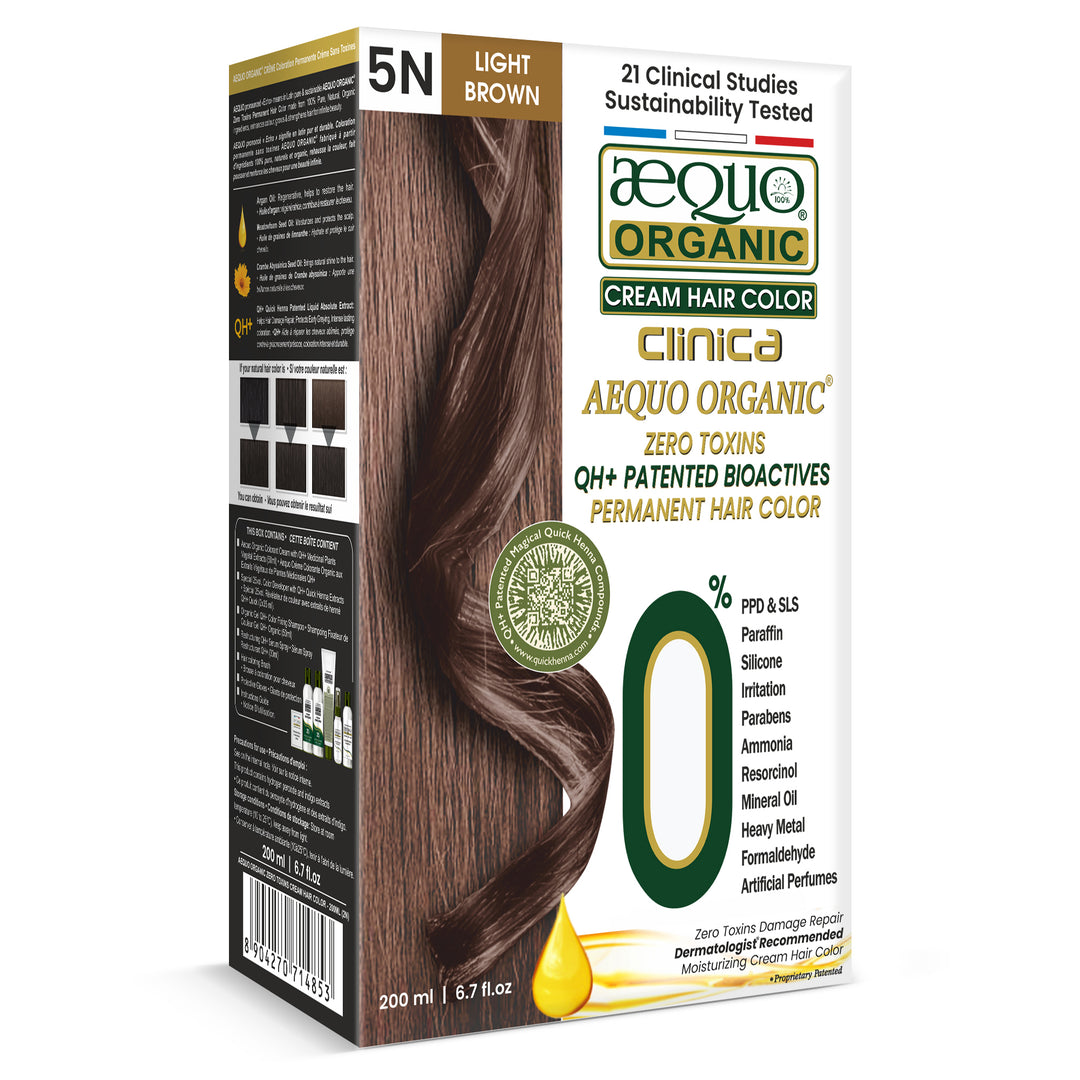 Buypurenaturals Facebook ad: Colour Your Hair Without the Damage