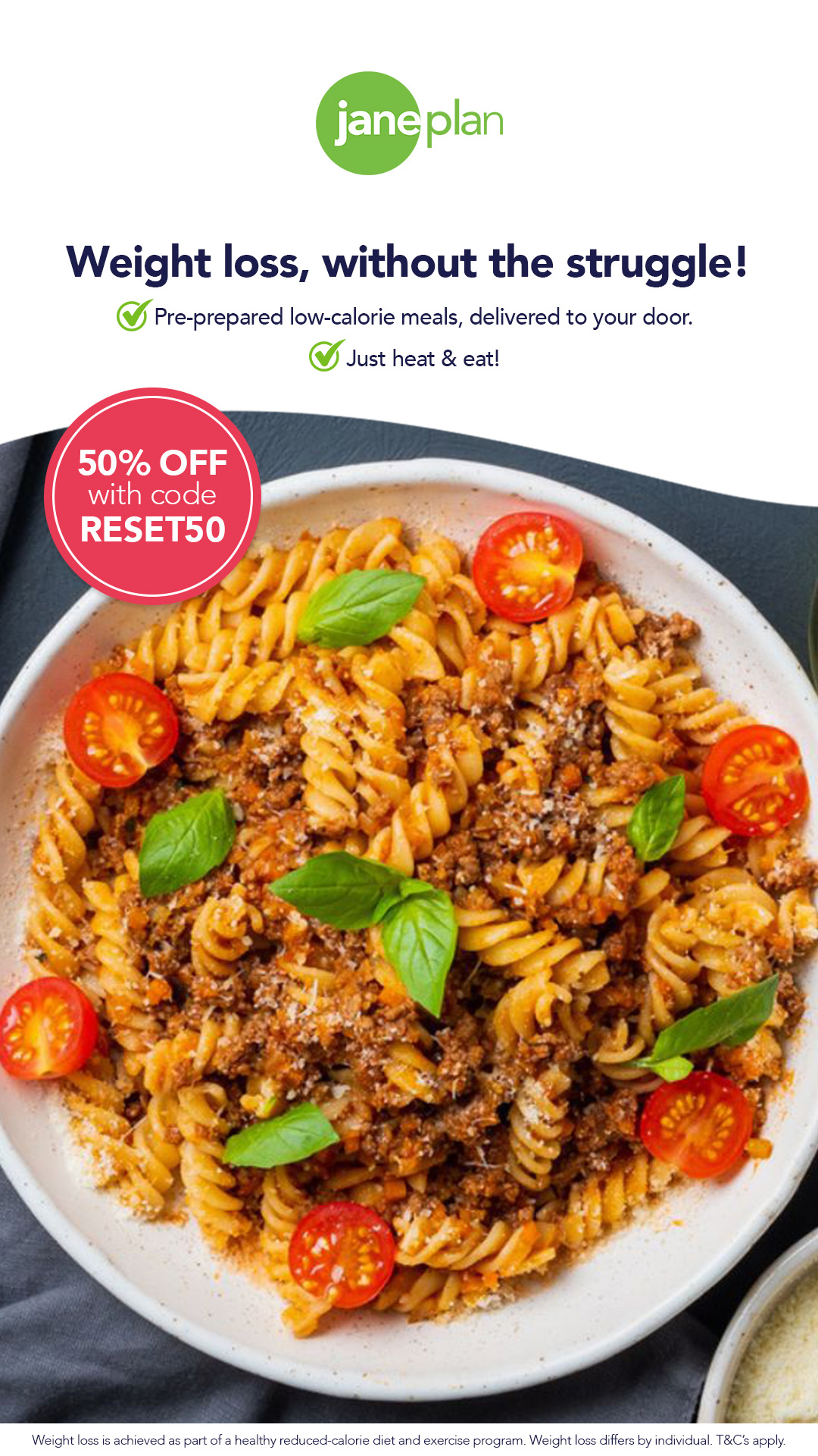 Jane Plan Facebook ad from Aug 4, 2026