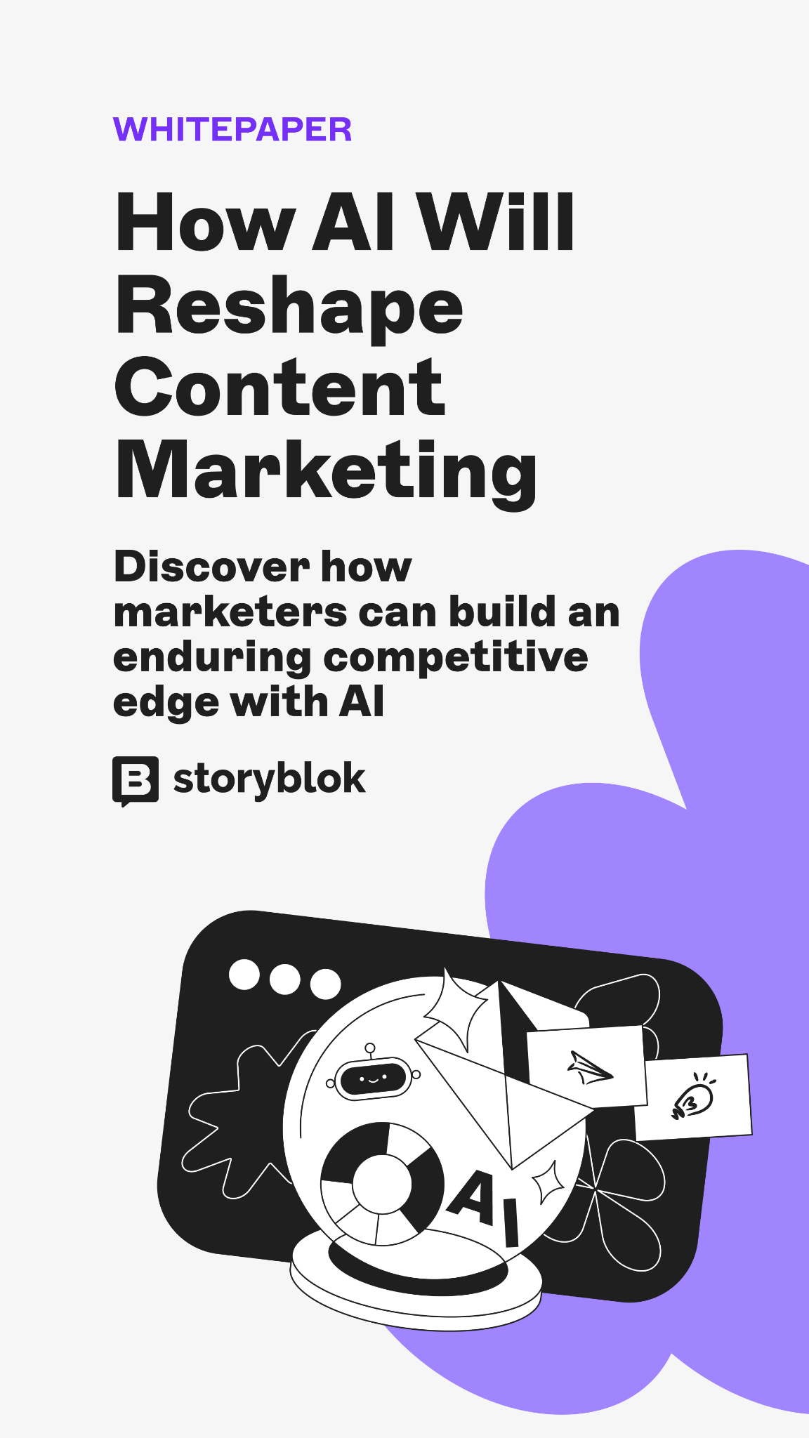 Storyblok Facebook ad