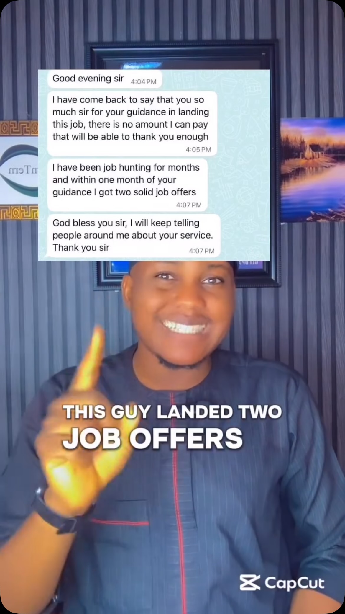 CynTern Facebook ad: At CynTern we help job seekers land remote…