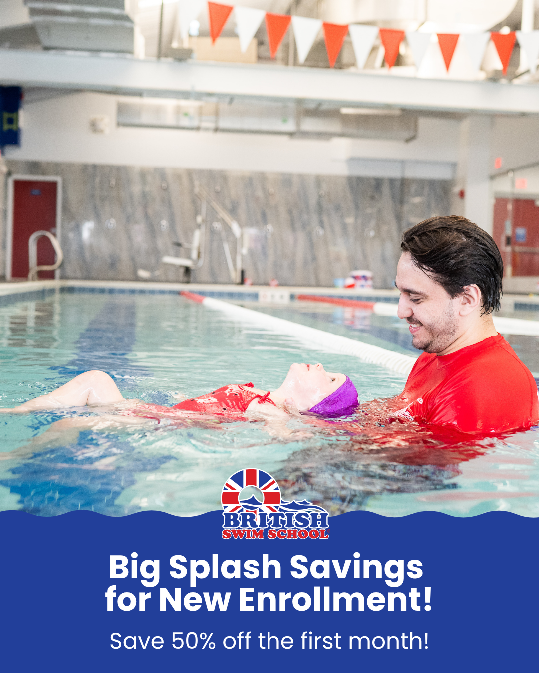 British Swim School of Garland-Rowlett Facebook ad