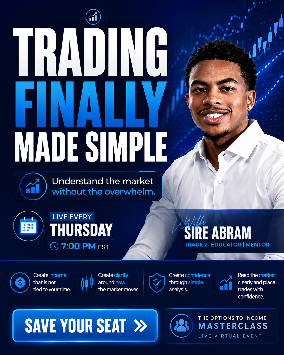 Sire Abram Facebook ad: ๐๐ฟ๐ฒ๐ฒ ๐๐ถ๐๐ฒ ๐ง๐ฟ๐ฎ๐ถ๐ป๐ถ๐ป๐ด: My Options to Incomeโฆ