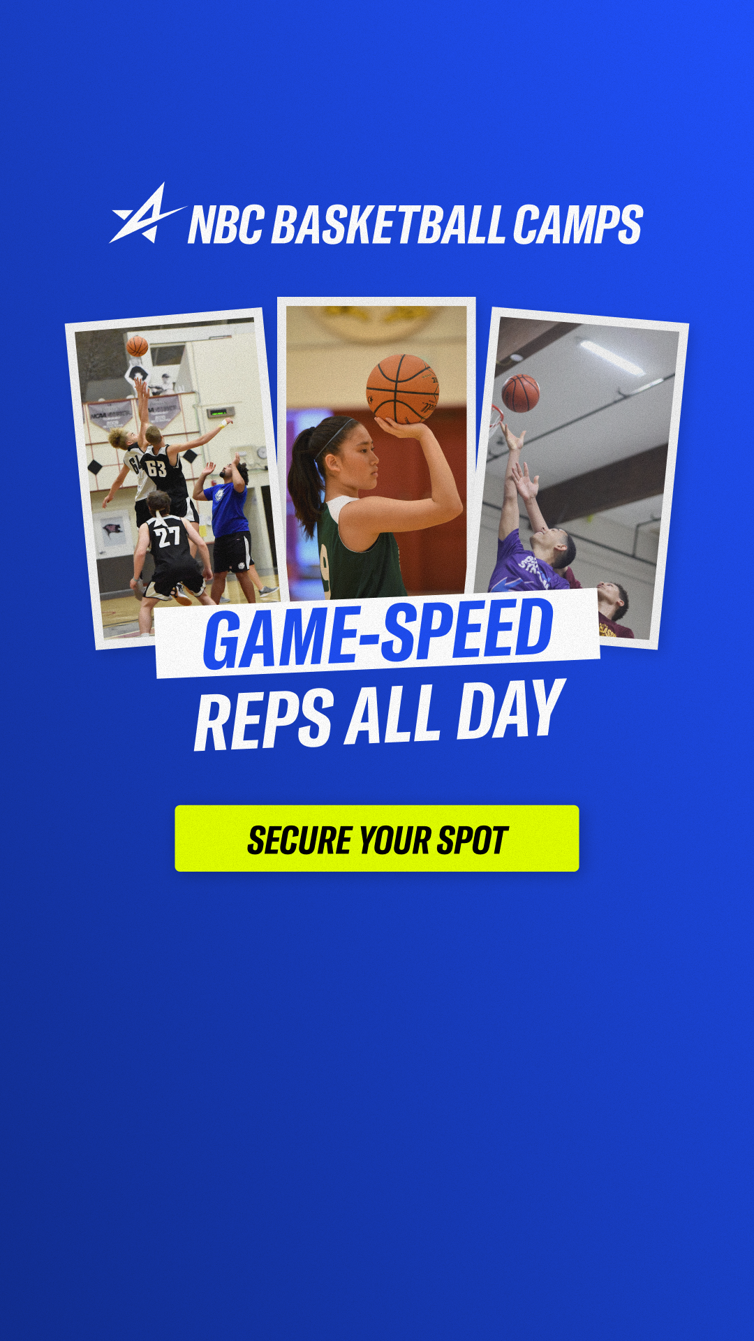 NBC Basketball Facebook ad