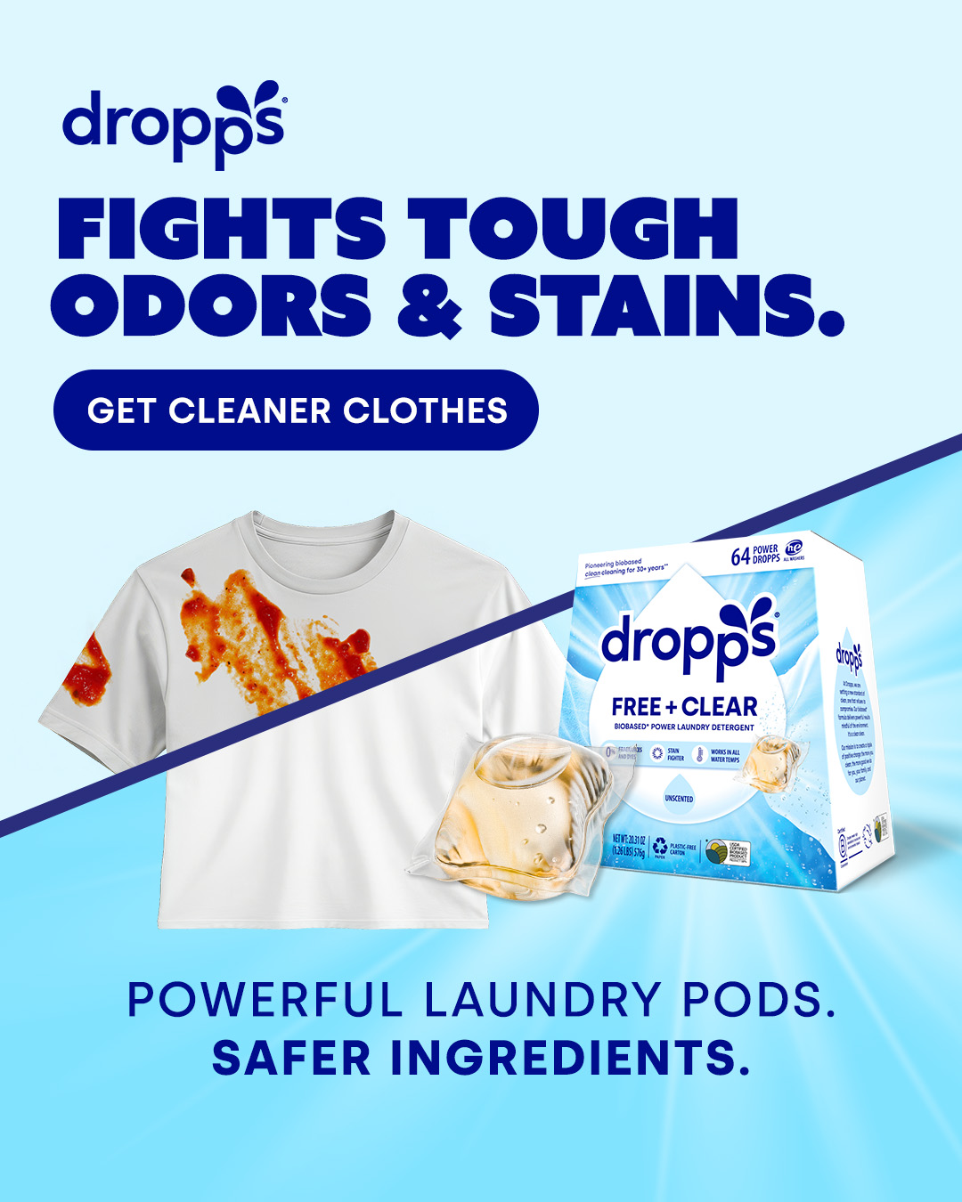 Dropps Facebook ad