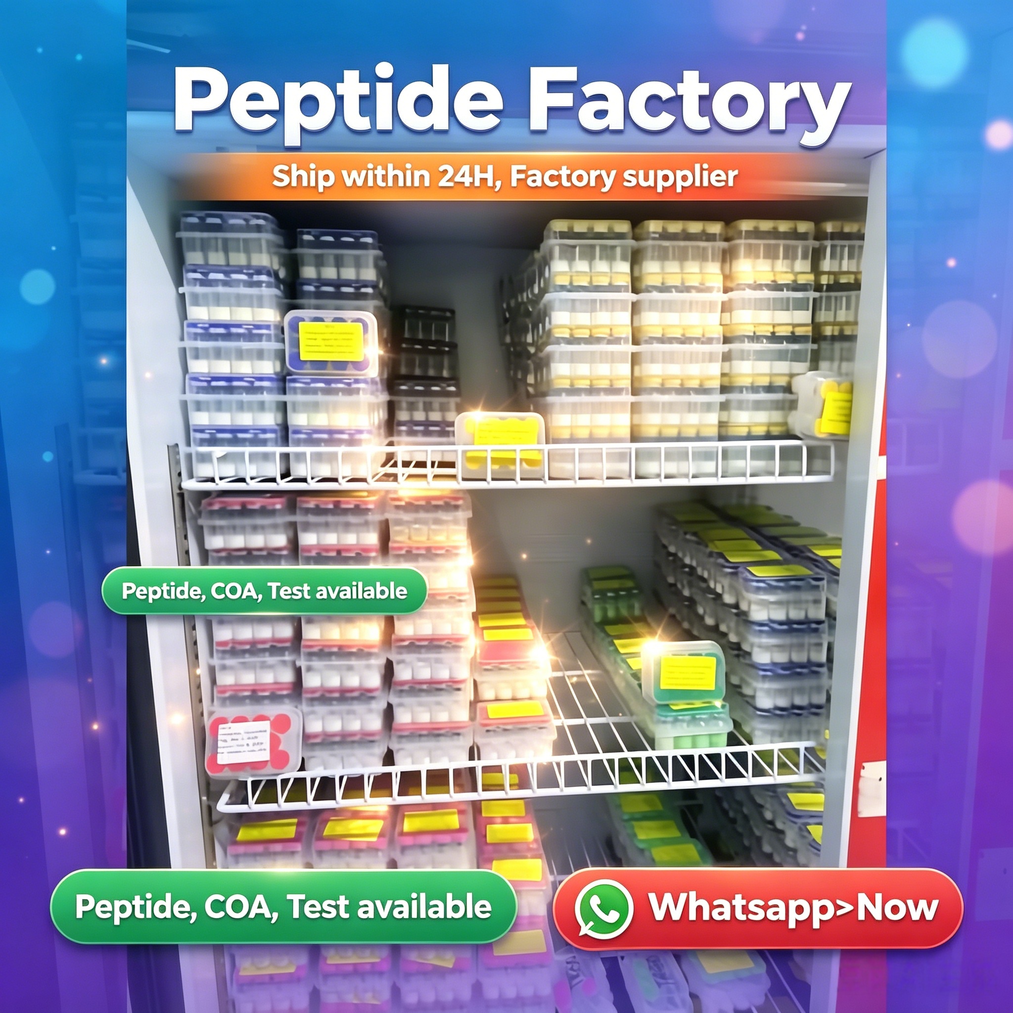 Reliable Peptide Supplier Facebook ad: Your Comprehensive Peptide Factory | Trusted CN Supplier