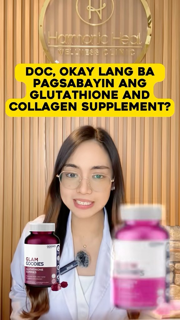 Goodies Nutrition Facebook ad: Top 3 Benefits of Glam & Glow Duo