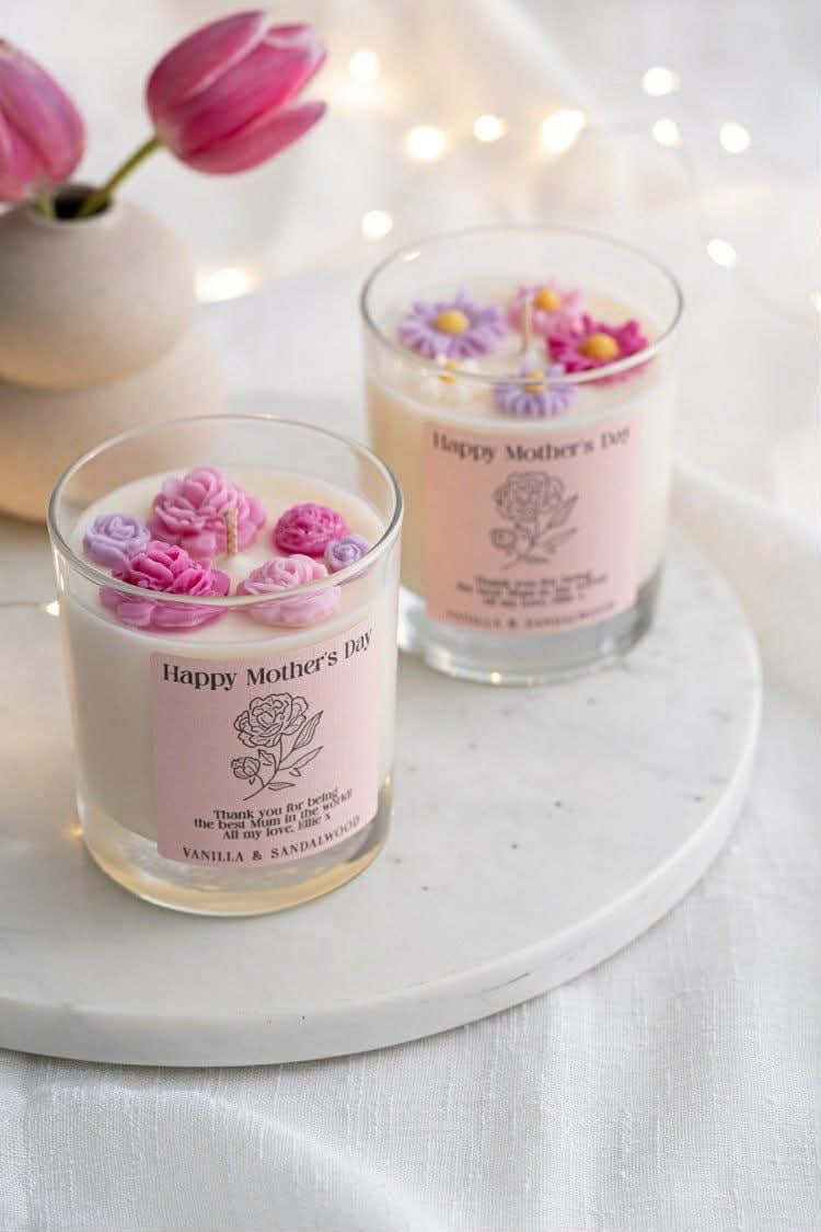 Academia de belleza JG Facebook ad: Taller de Velas, EdiciΓ³n Primavera