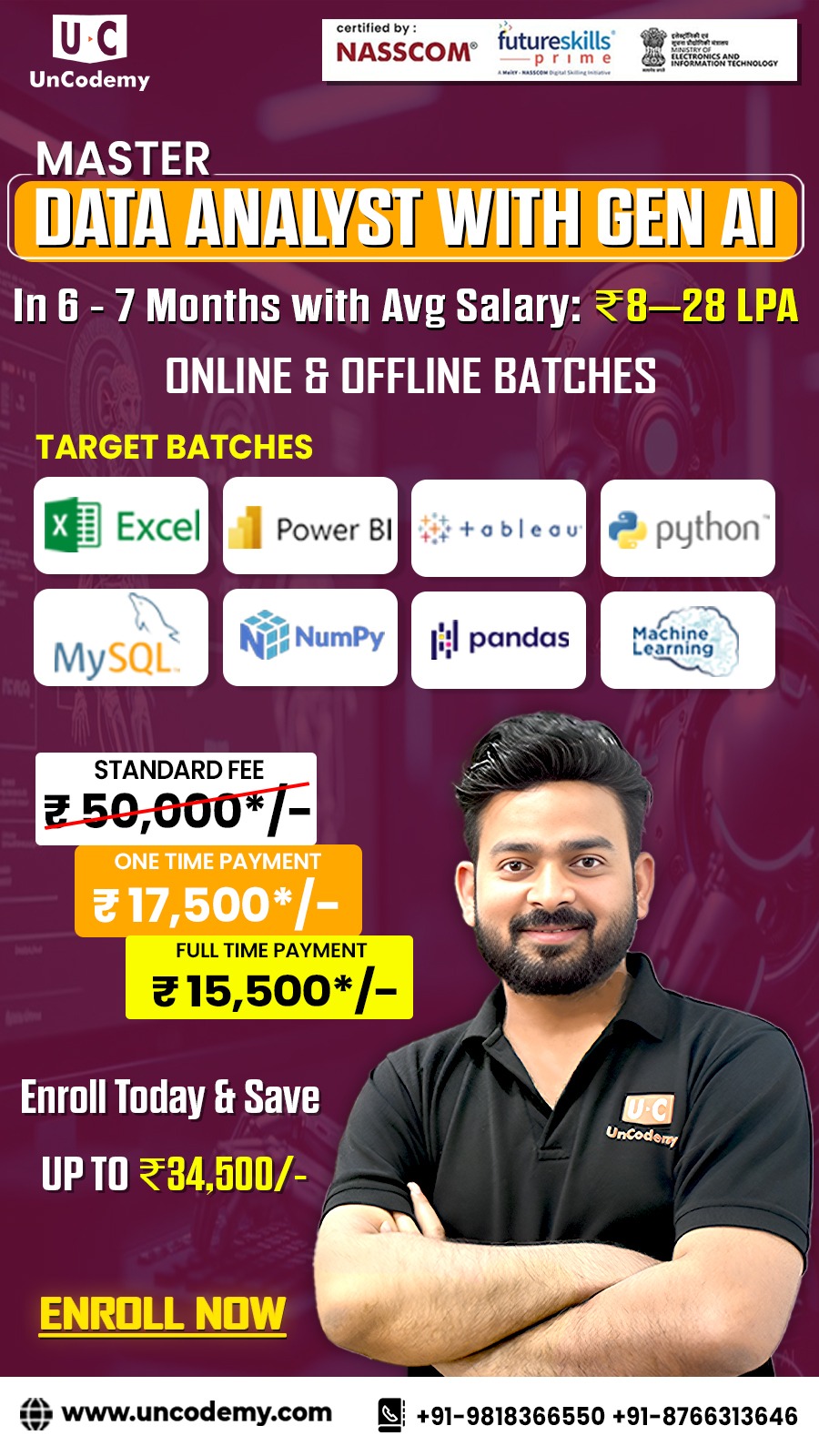 Uncodemy Facebook ad