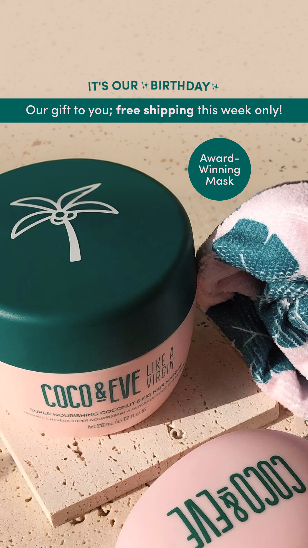 Coco & Eve Facebook ad