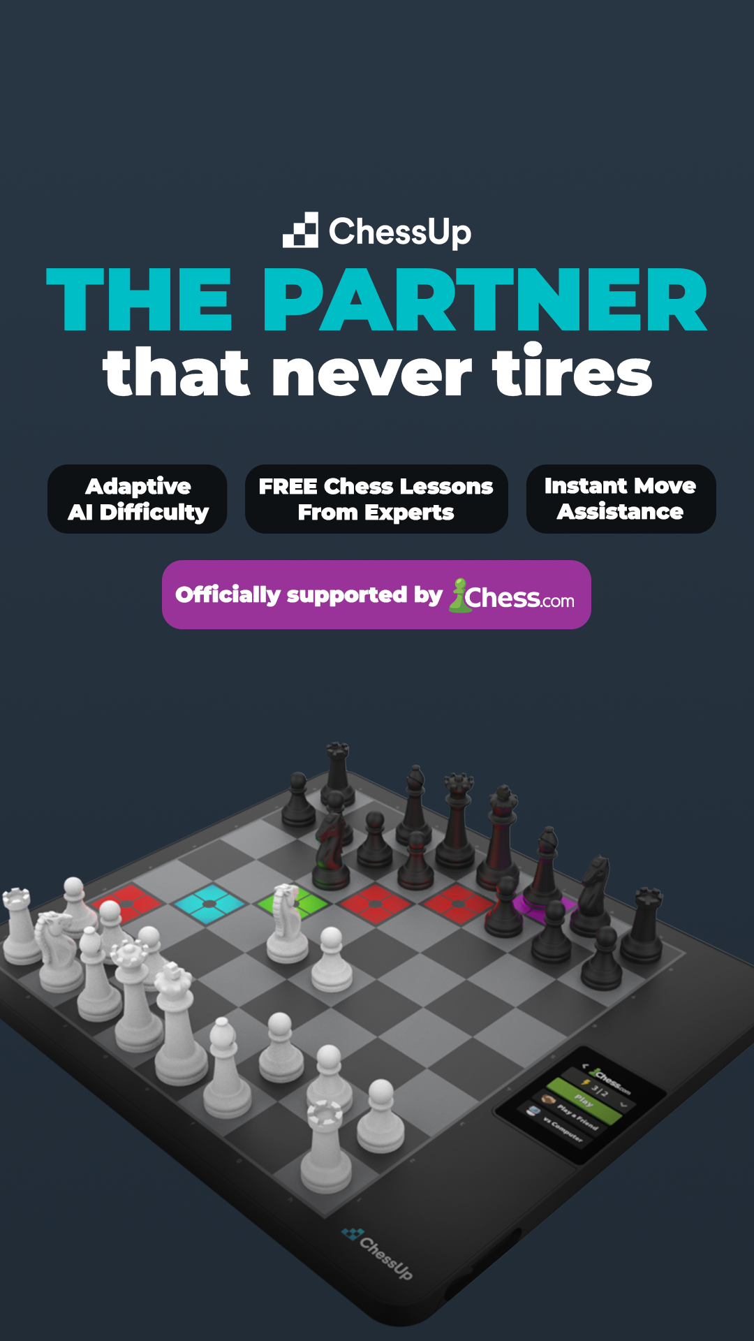 ChessUp Facebook ad