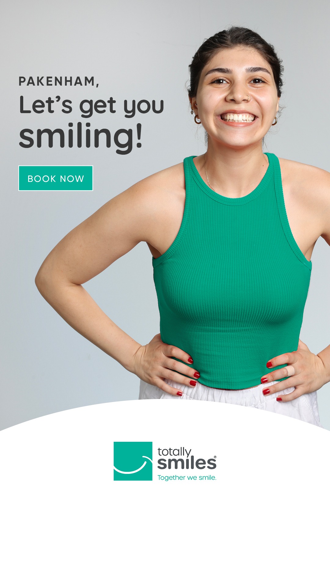 Totally Smiles Australia Facebook ad from Jun 1, 2026