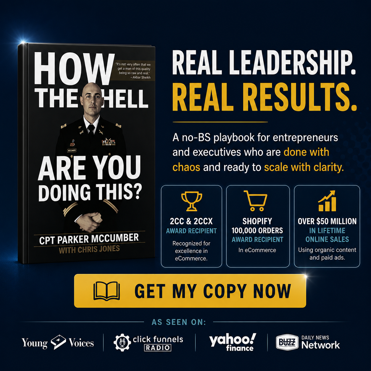 Parker McCumber Facebook ad