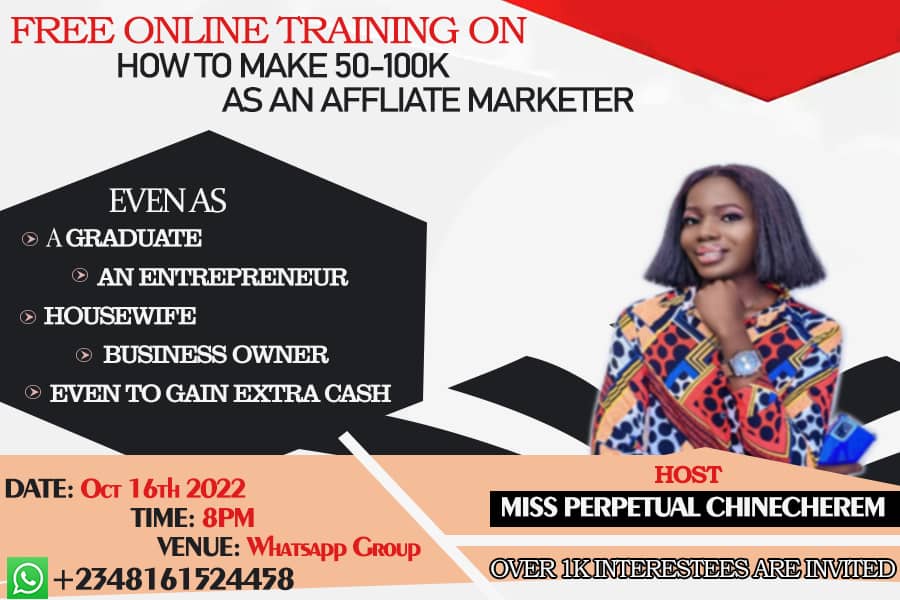 Kosiso Perpetual Facebook ad: How I went from being a broke student…