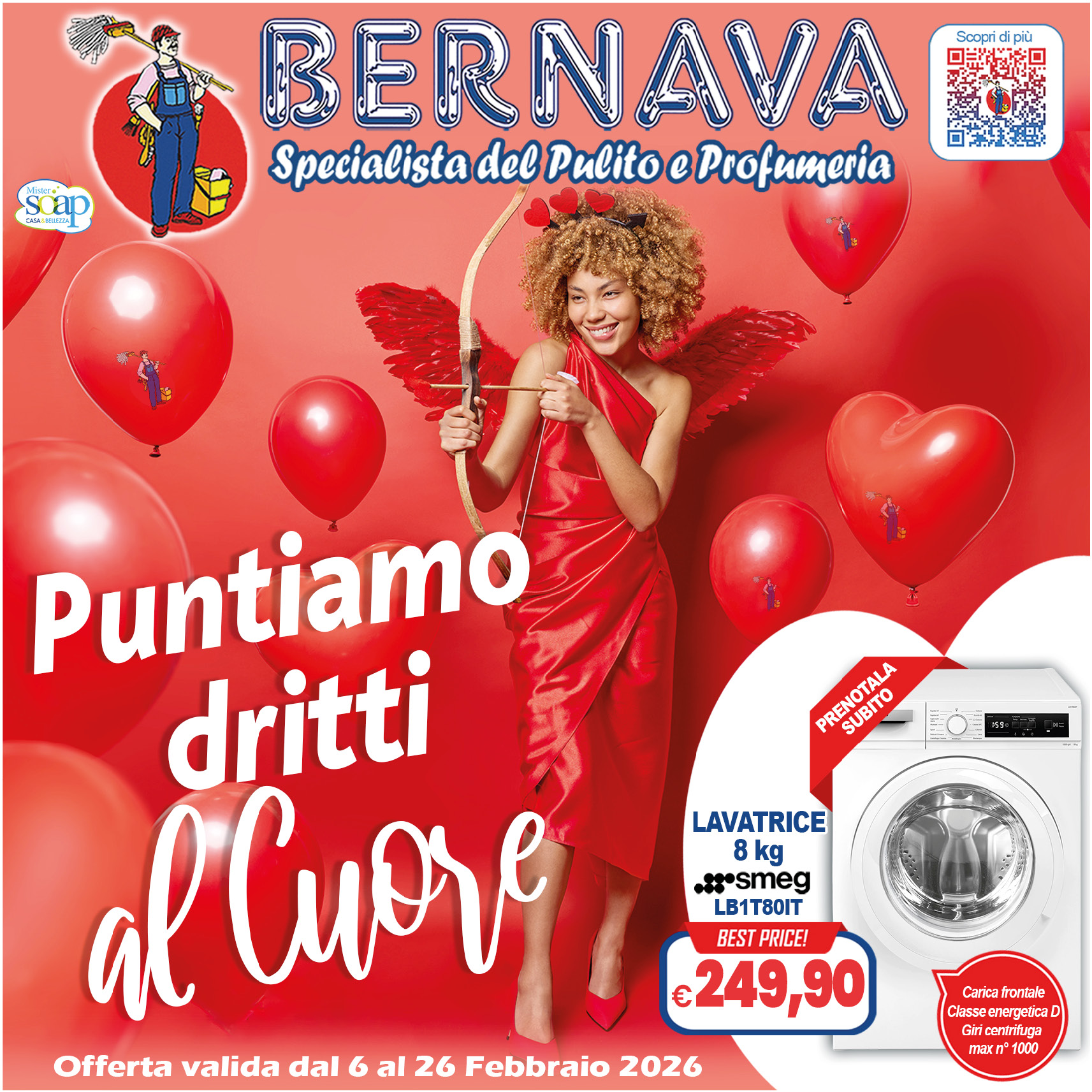Bernava Facebook ad: PUNTIAMO DRITTI AL CUORE