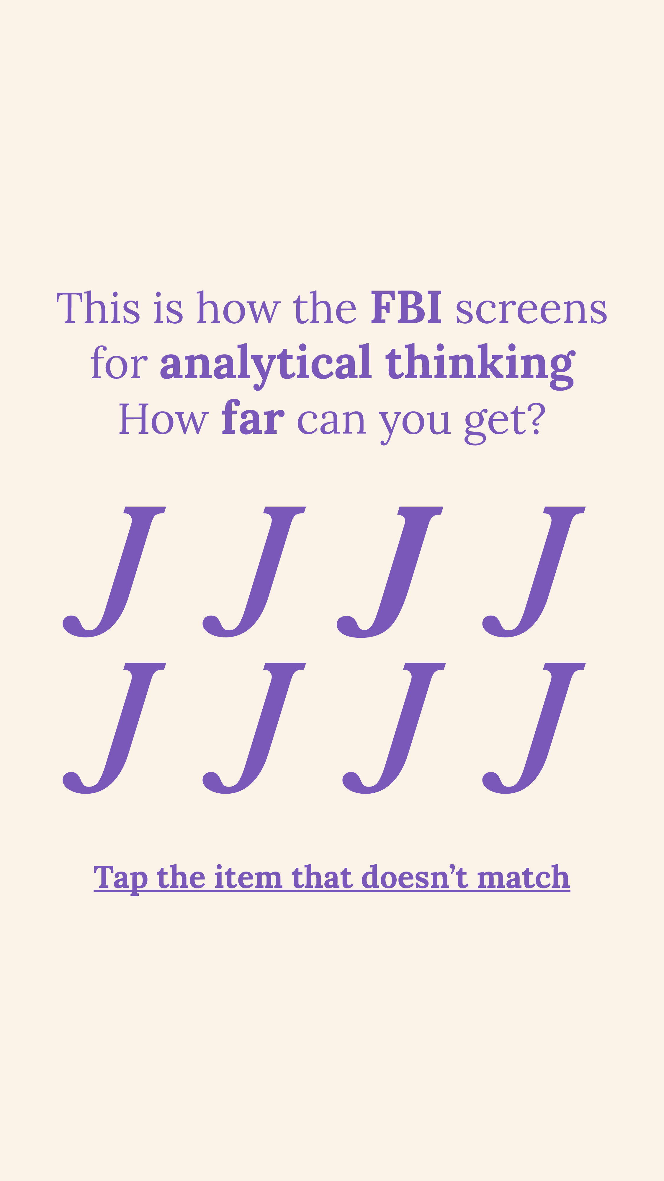 Brain Health Check Facebook ad