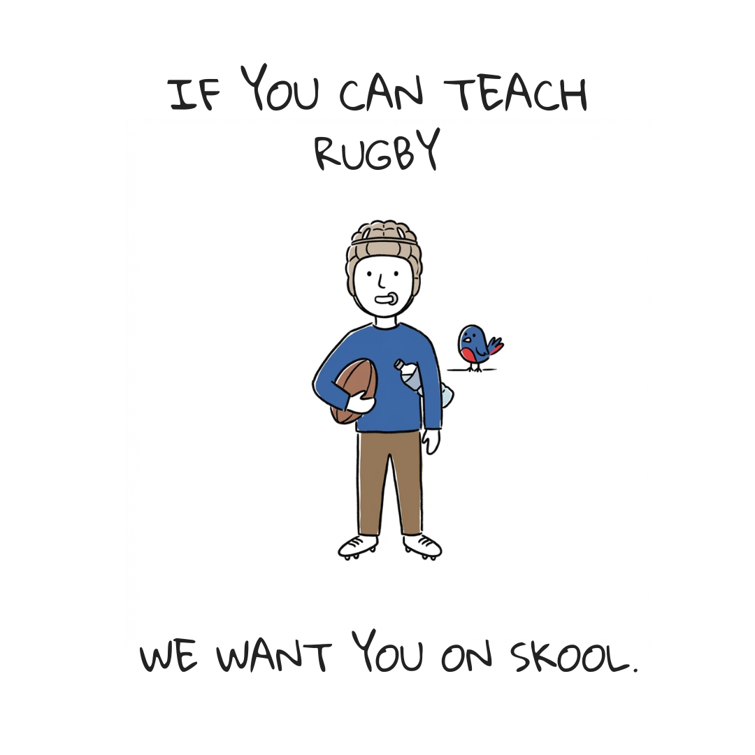 Skool Facebook ad