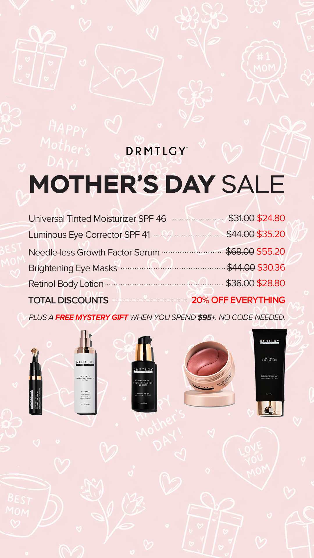 DRMTLGY Facebook ad