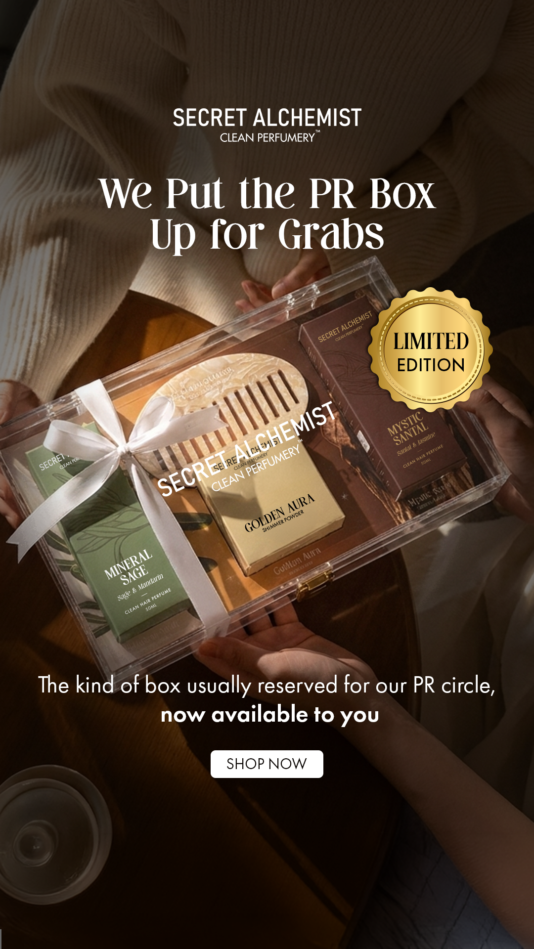 Secret Alchemist Facebook ad: The Limited-Edition Ritual Set