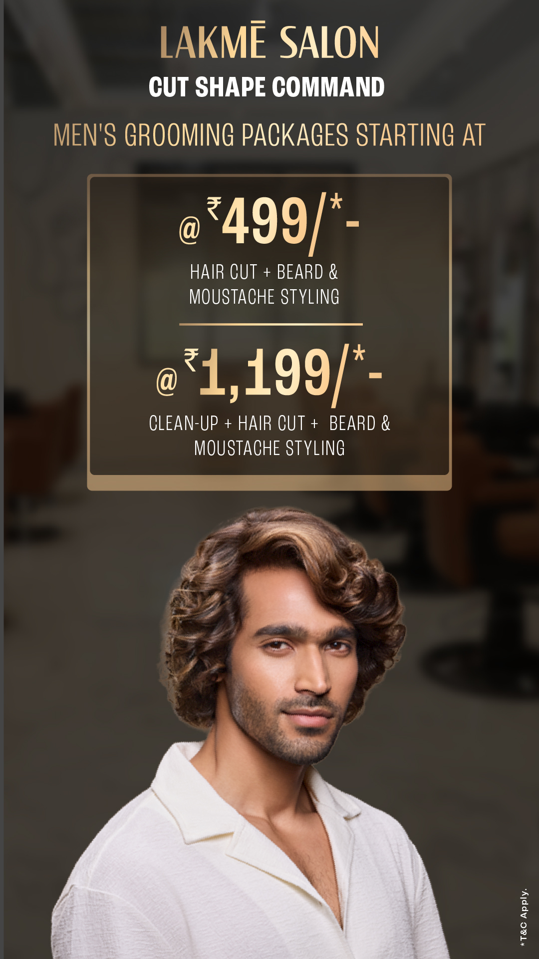 Lakme Salon Facebook ad