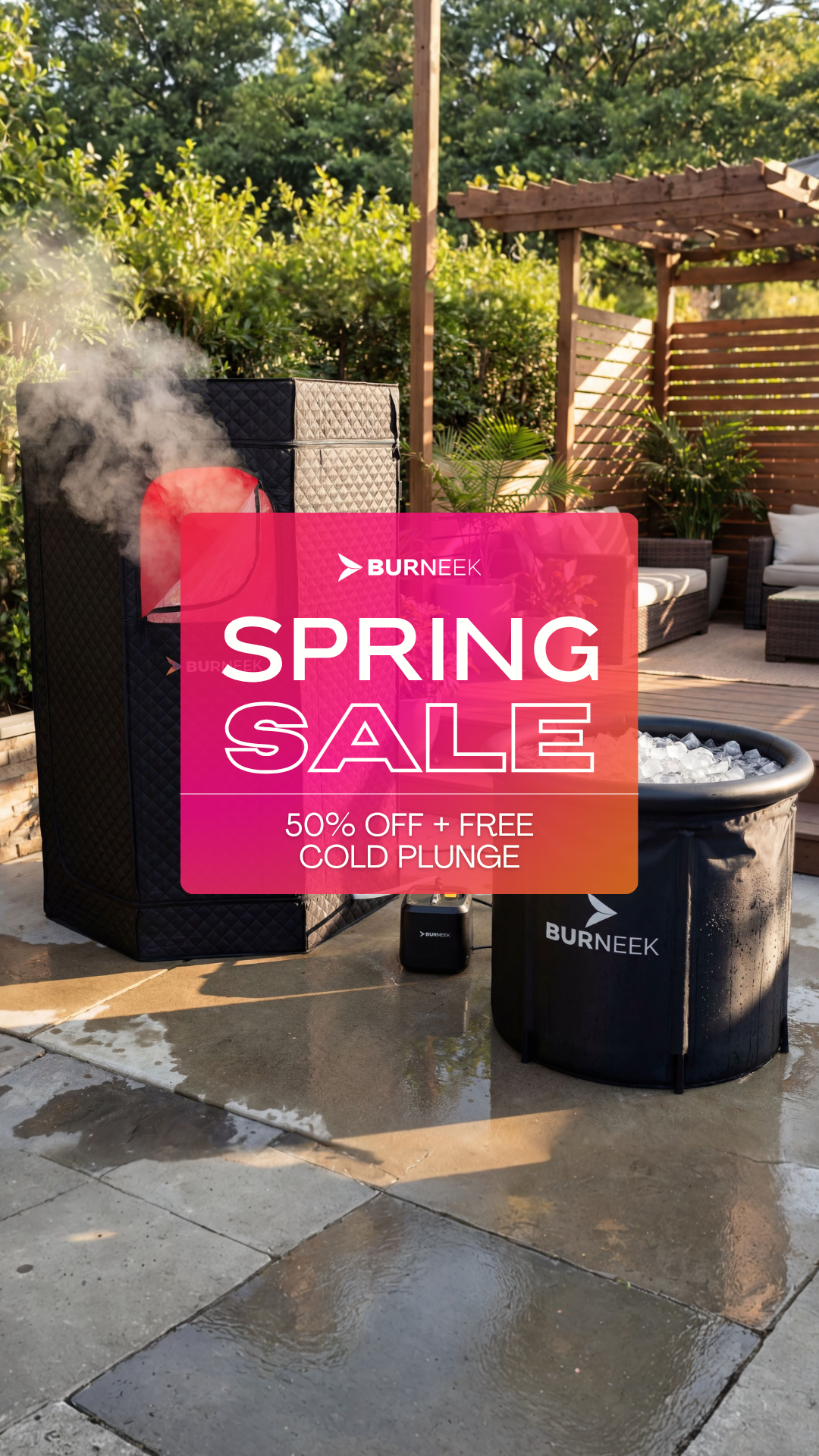 Burneek Facebook ad
