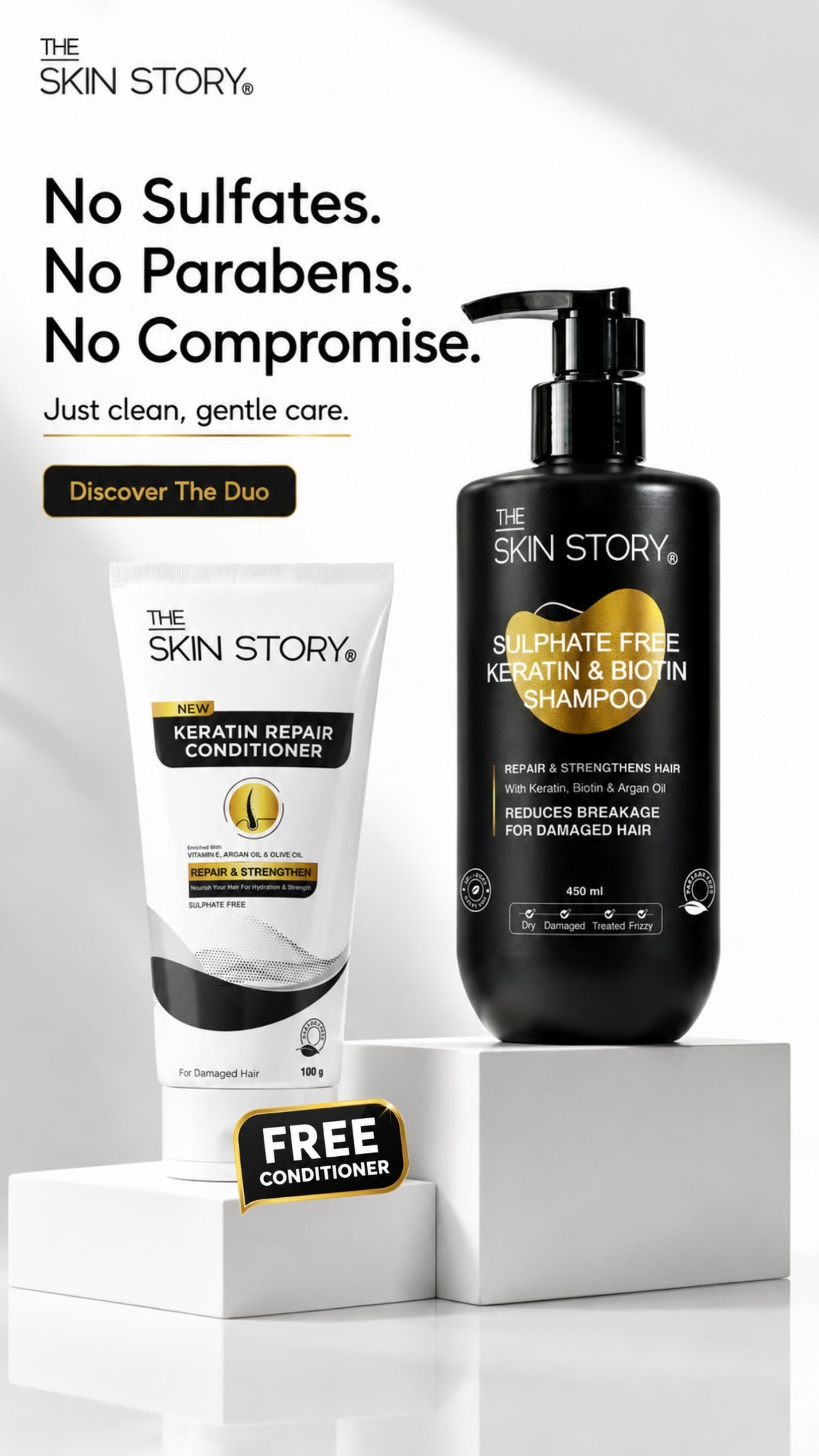 The Skin Story Facebook ad from Jul 13, 2026