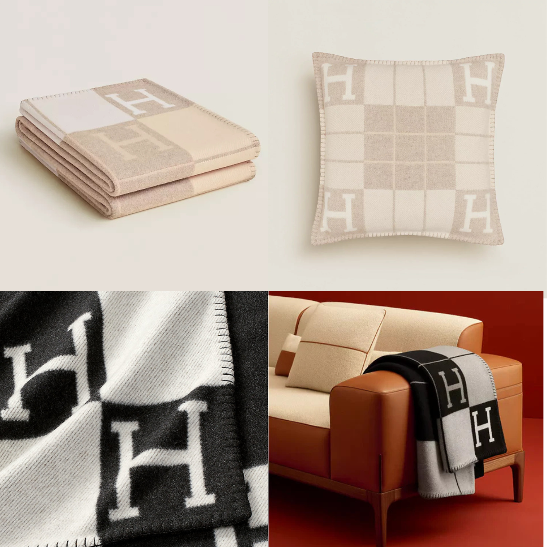 Beau Home Exclusive Facebook ad: Hermes Avalon Blanket