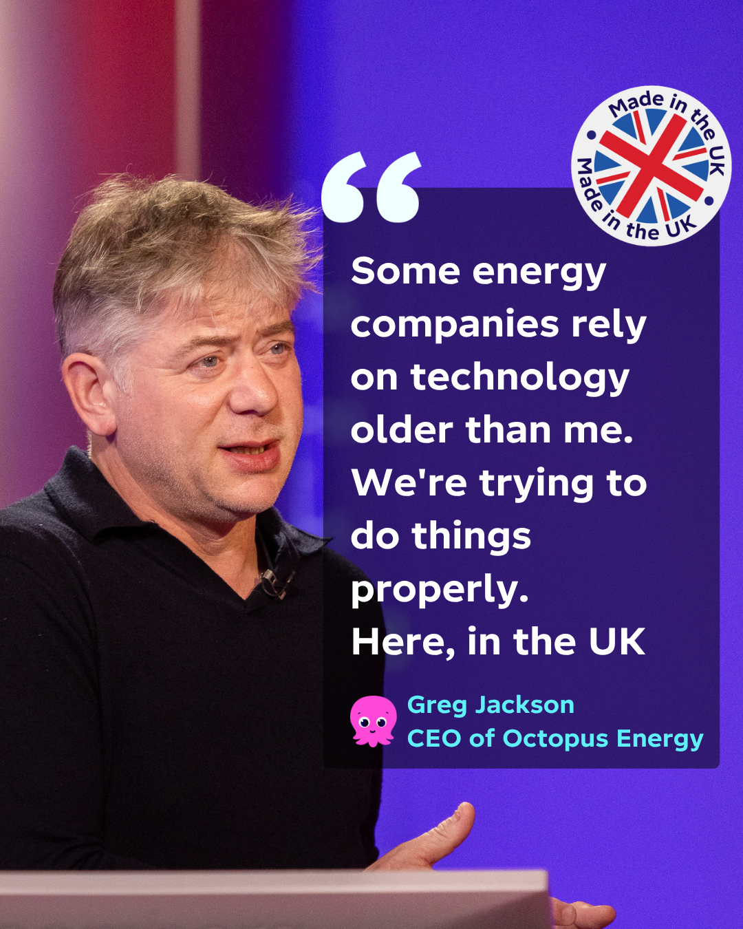 Octopus Energy Facebook ad from May 27, 2026