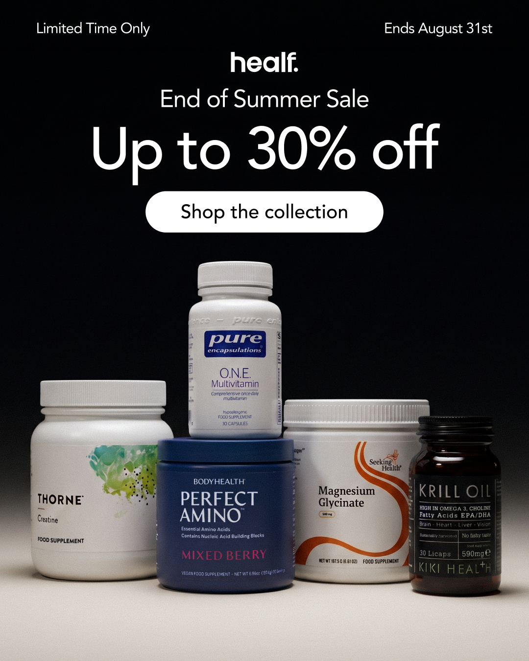 Healf. Facebook ad