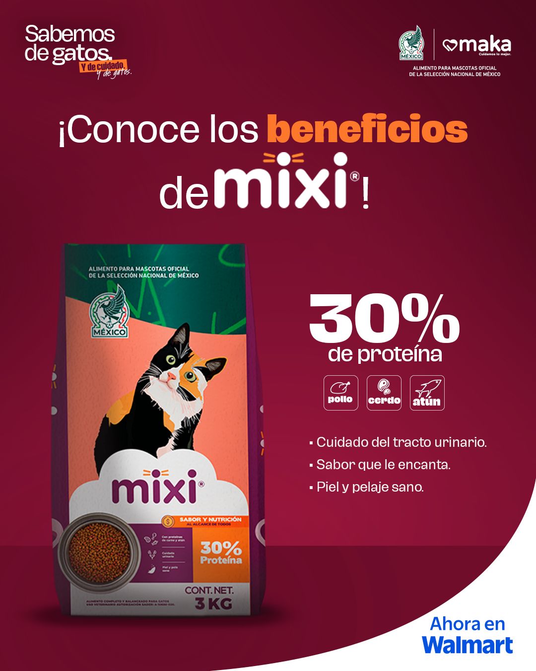 Mixi Facebook ad: Encuentra Mixi en Walmart