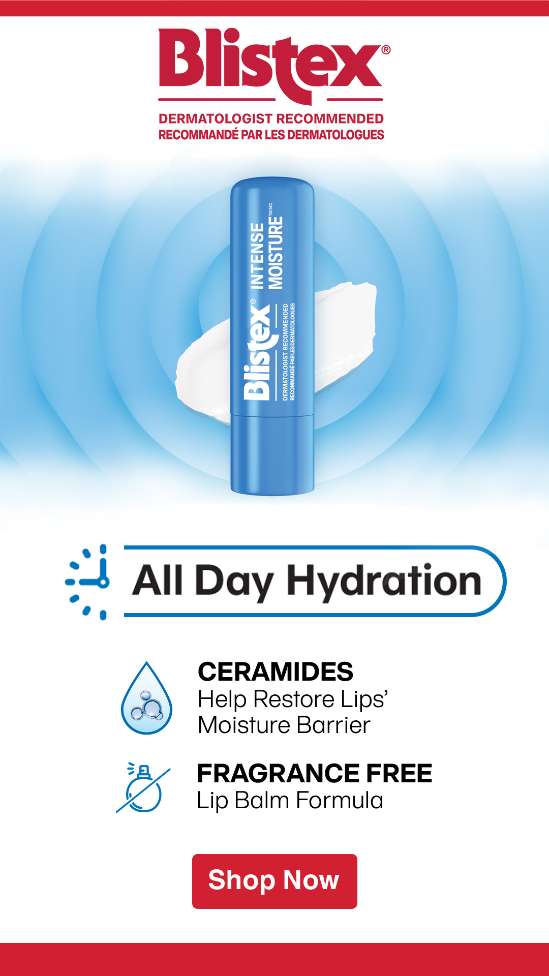 Blistex Facebook ad