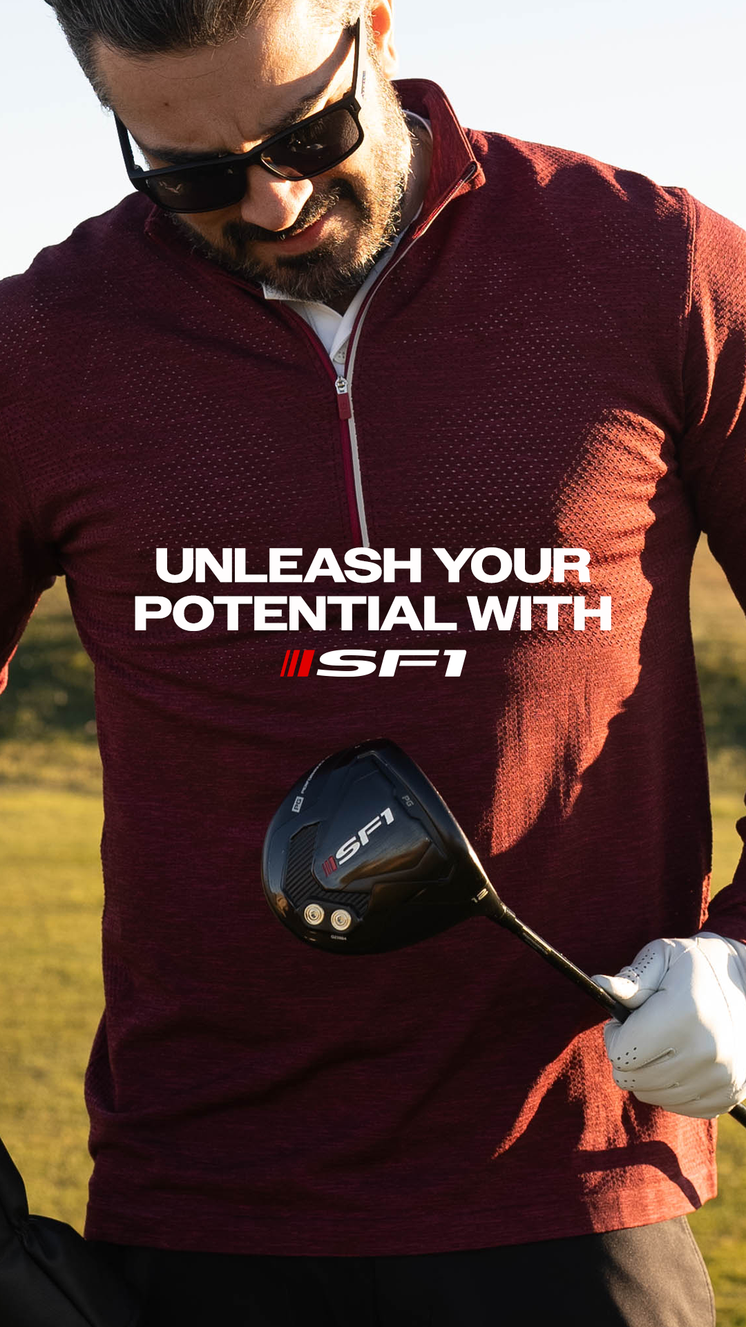 Performance Golf Facebook ad