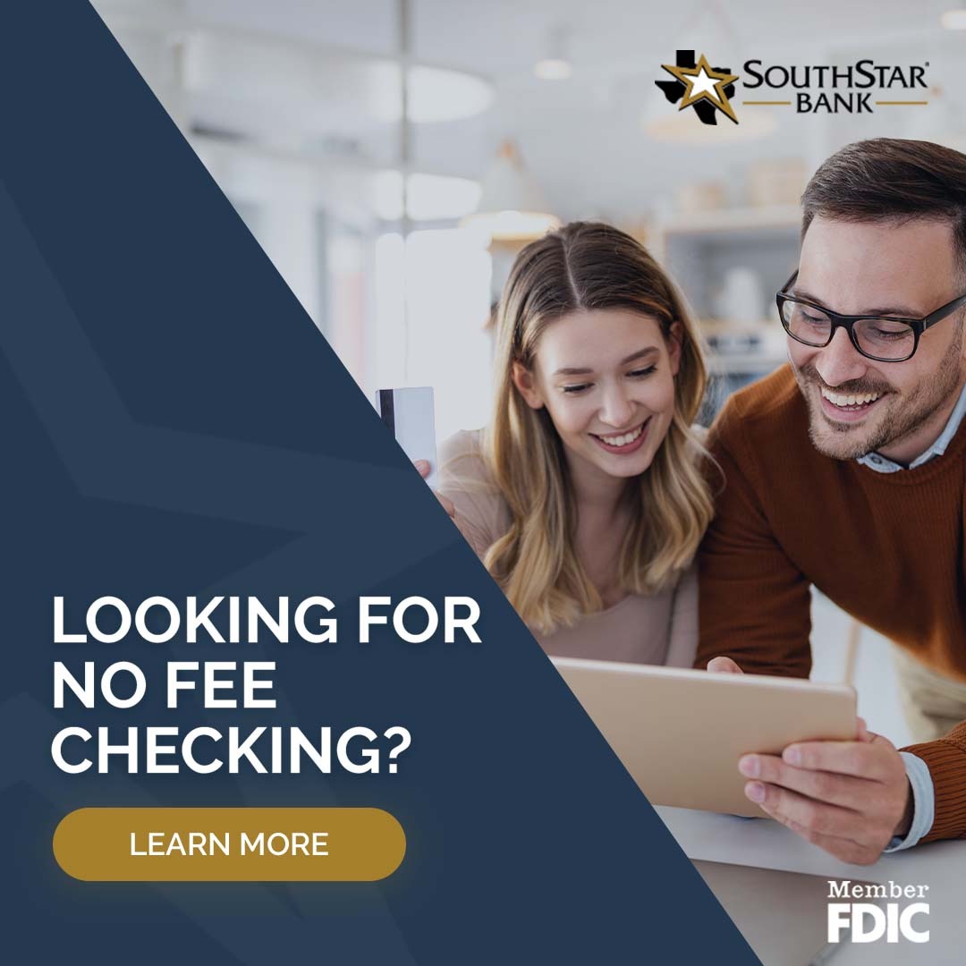 SouthStar Bank Facebook ad: Open Your Star Free Checking Today!