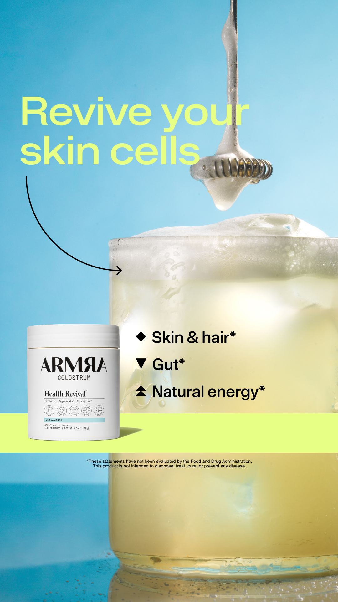ARMRA Facebook ad