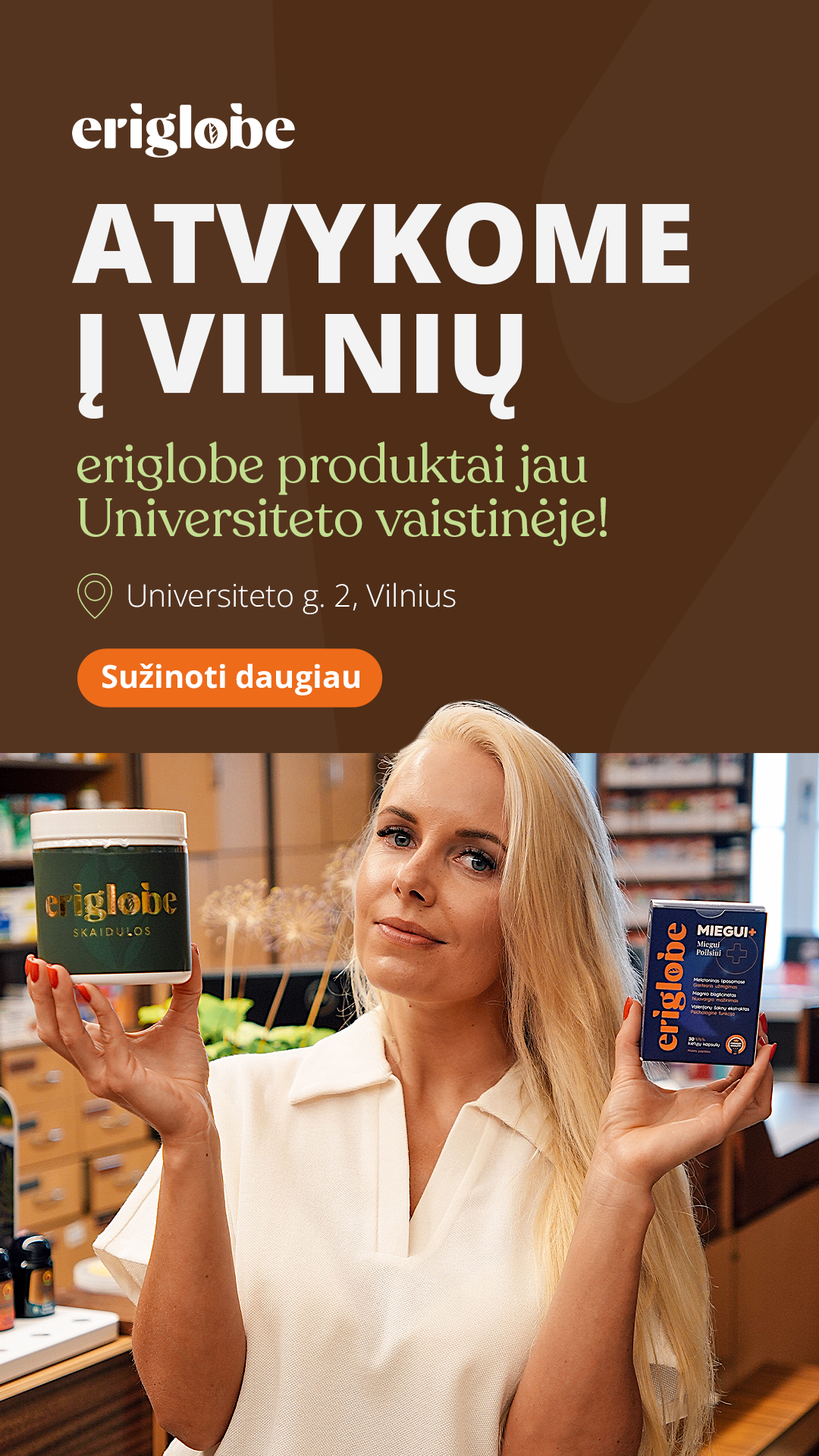 eriglobe.lt Facebook ad