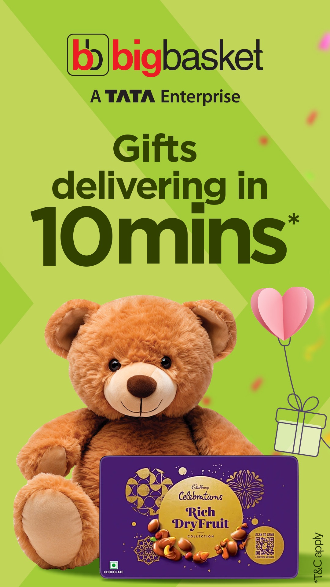 Bigbasket Facebook ad