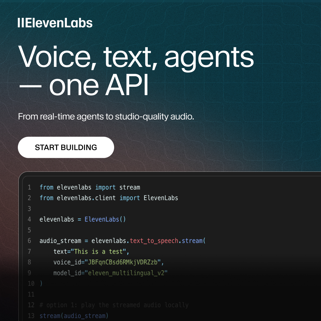 ElevenLabs Facebook ad