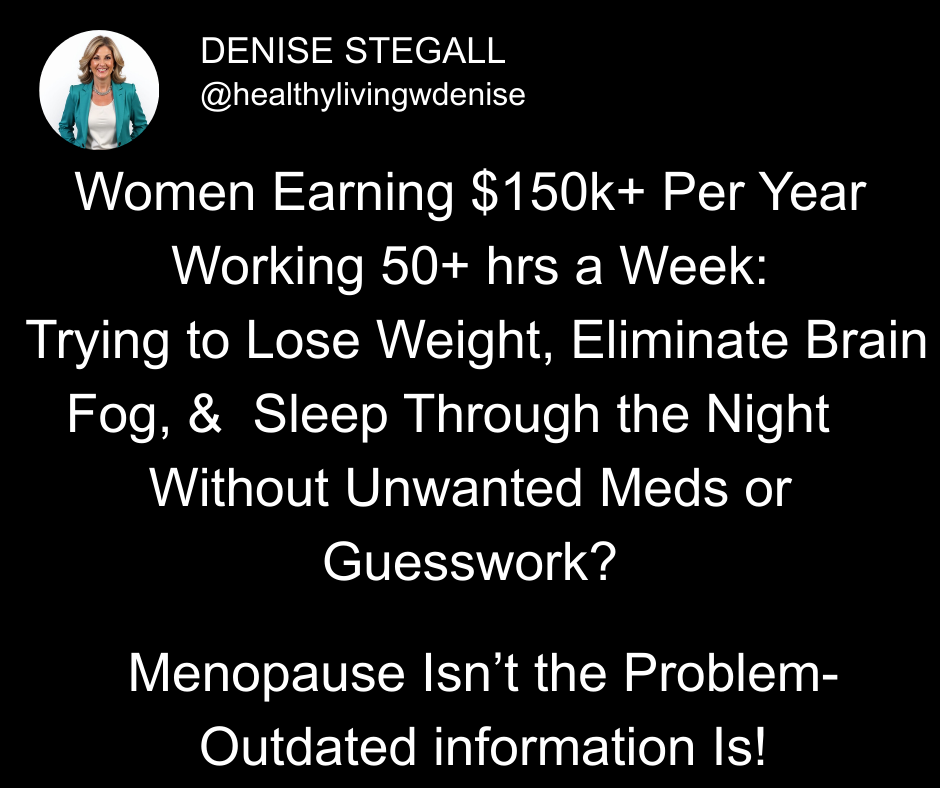 Healthy Living In Midlife Facebook ad: Menopause Isn’t the Problem-Outdated Solutions Are. Here’s…